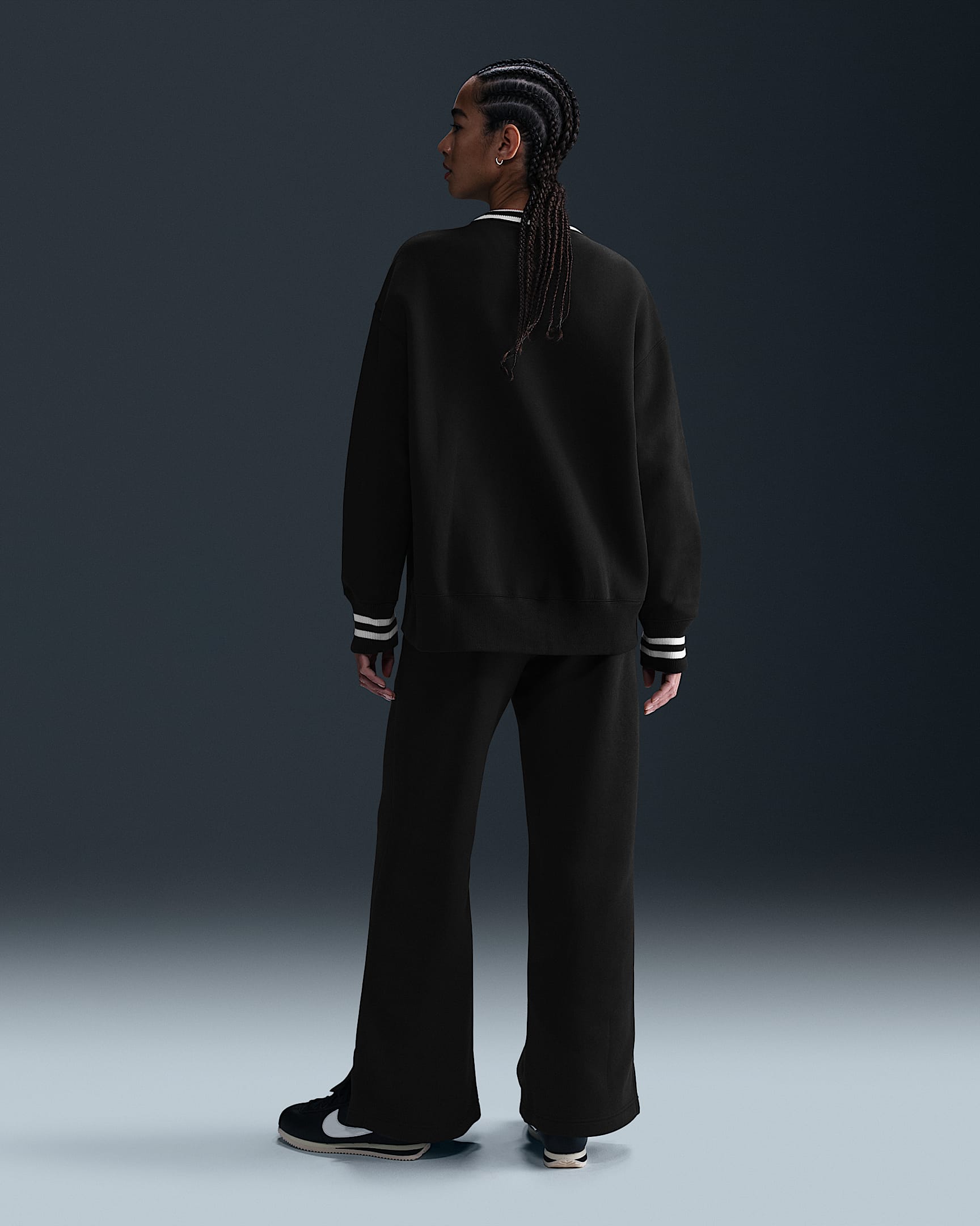 sudadera abierta nike