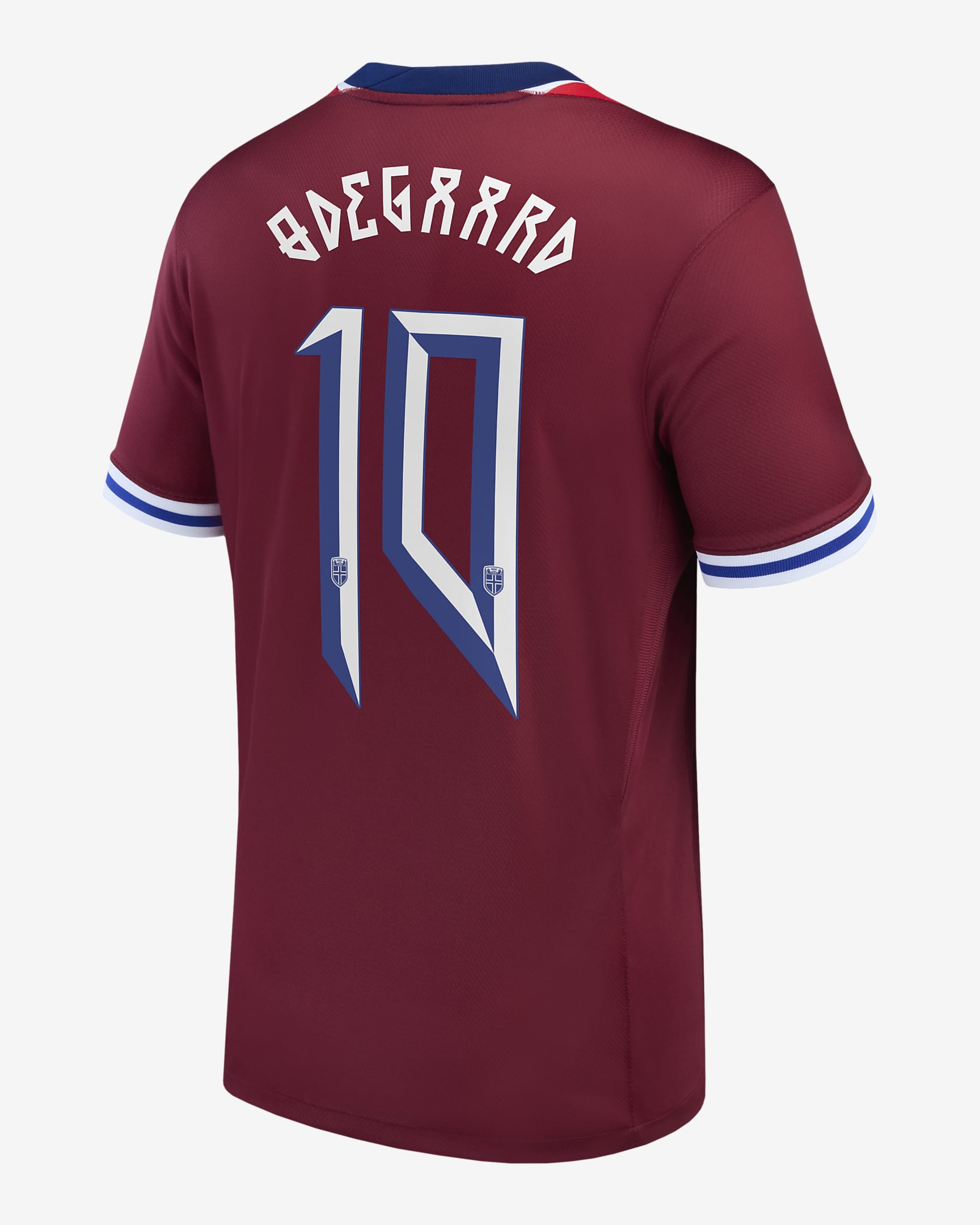 Martin Ødegaard Norway National Team 2024/25 Stadium Home Men's Nike