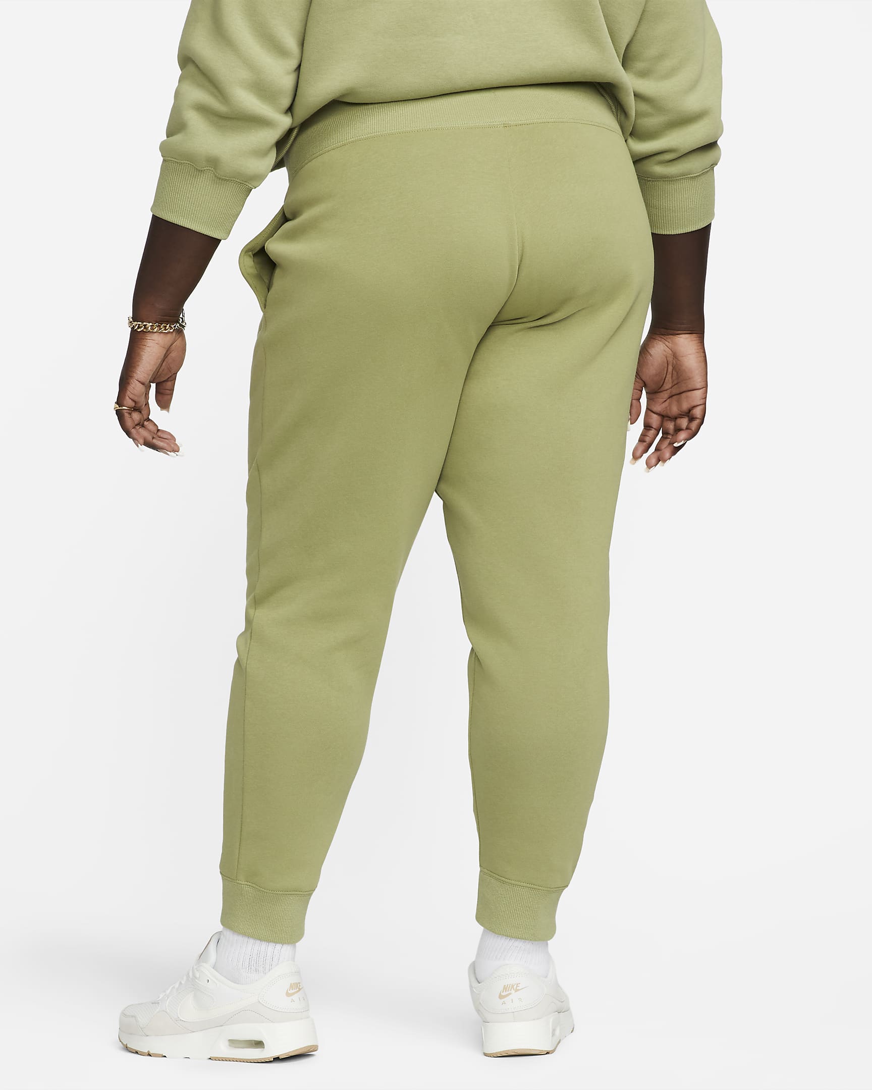 Nike Sportswear Phoenix Fleece Womens High Waisted Joggers Plus Size