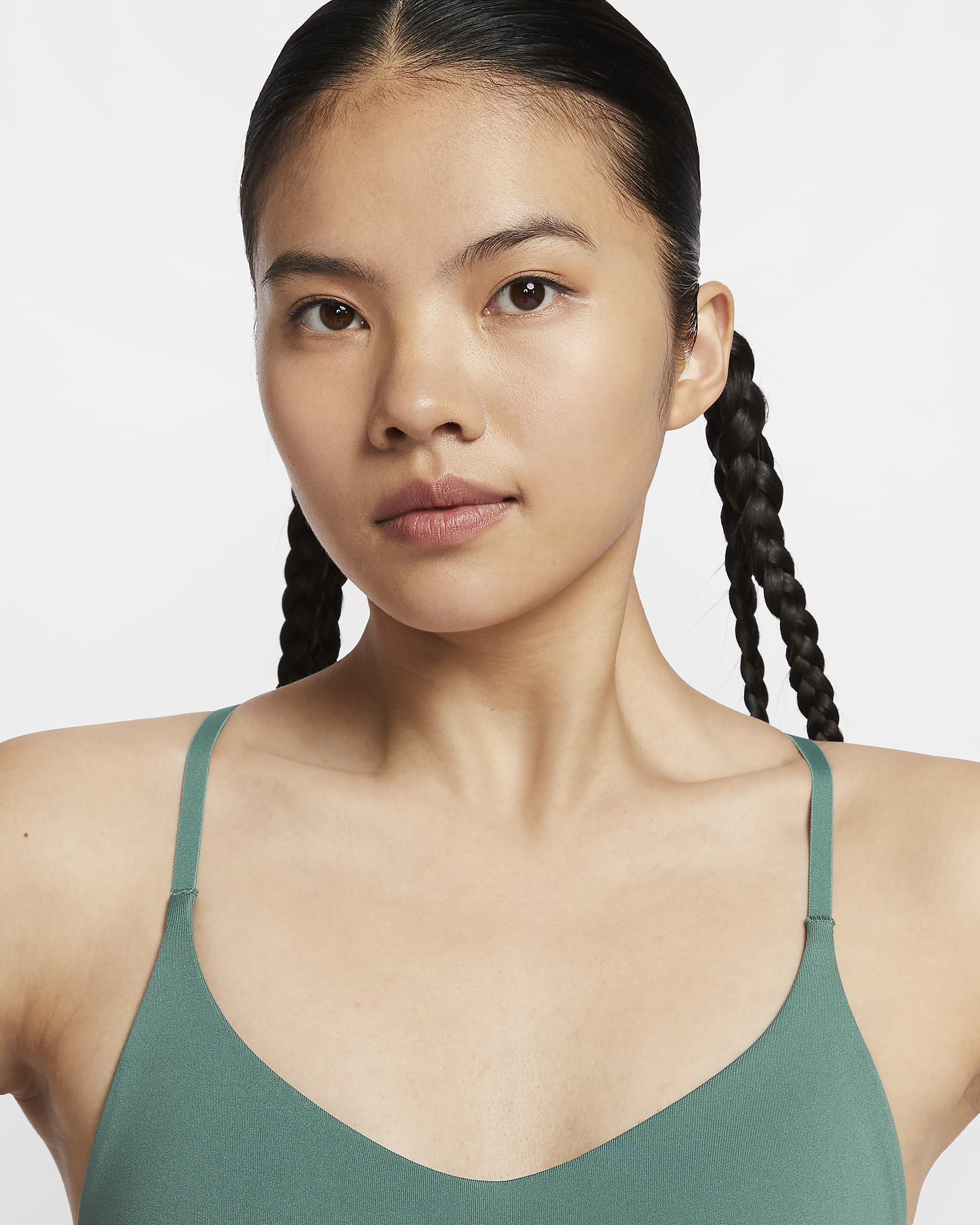 Nike Indy 輕度支撐型女款可調式襯墊運動內衣 - Bicoastal/Bicoastal