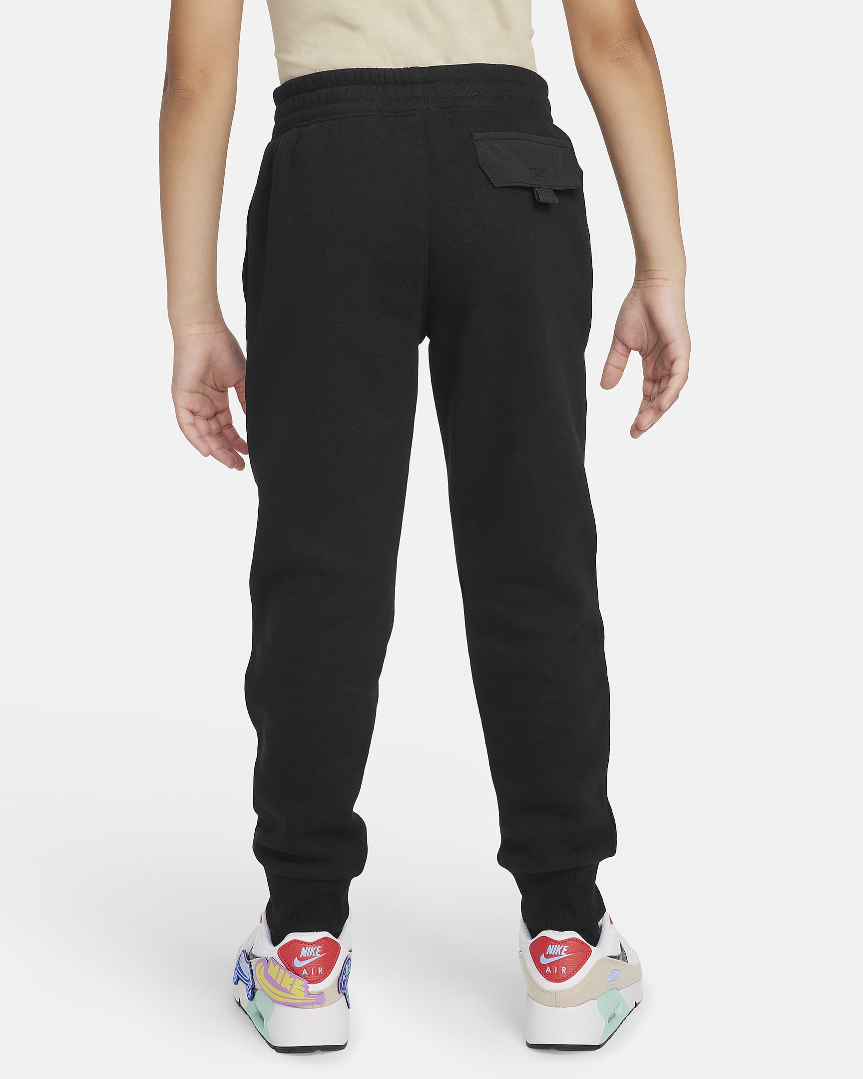 Nike Sportswear Little Kids' Fleece Joggers - Black