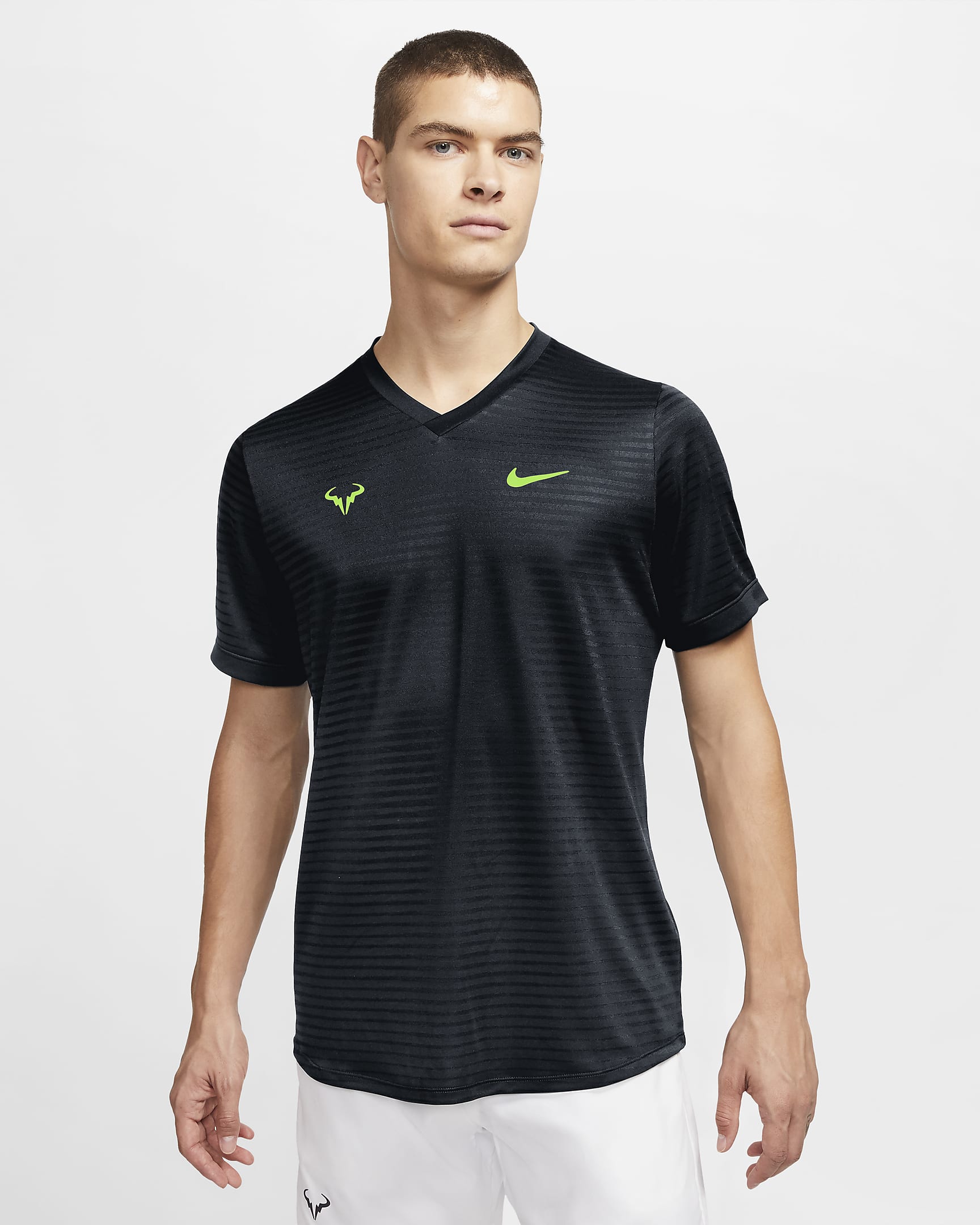 Rafa Challenger Men's Short-Sleeve Tennis Top. Nike PH