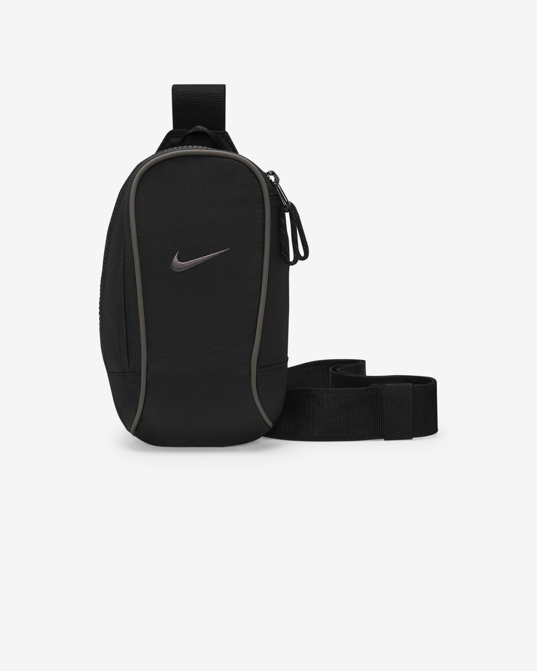 Nike Sportswear Essentials-crossbody-taske (1 liter) - sort/sort/Ironstone