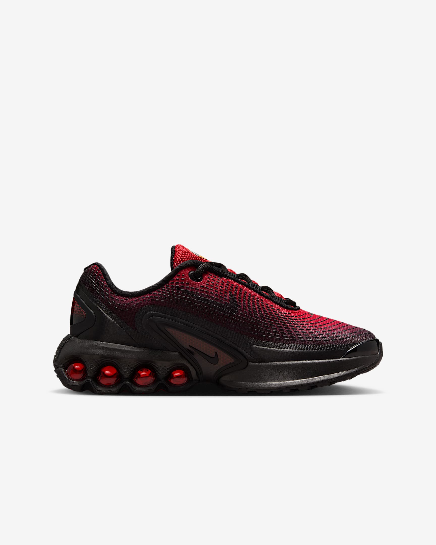 Scarpa Nike Air Max Dn – Ragazzo/a - University Red/Bright Mandarin/Bianco/Nero