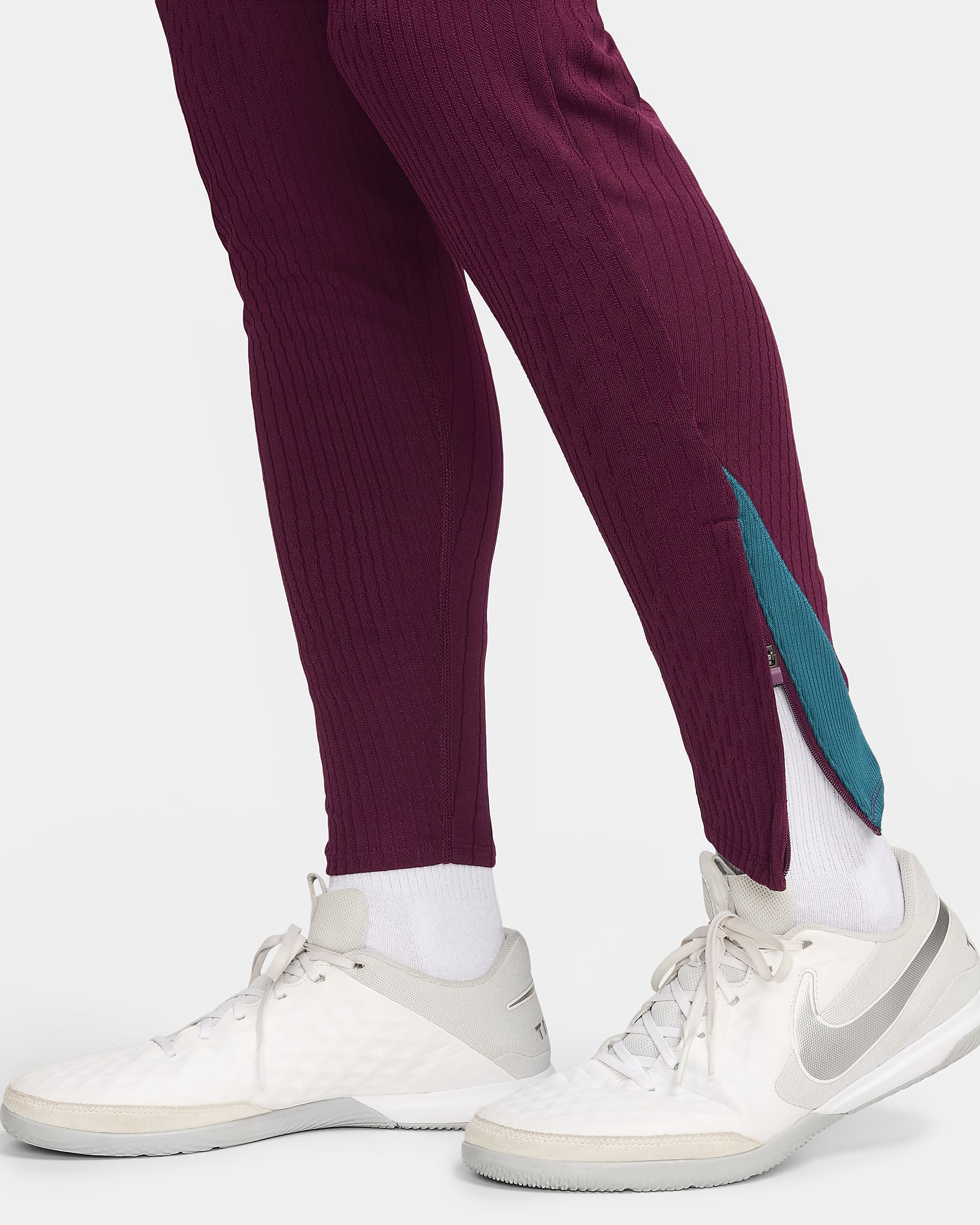 Paris Saint-Germain Strike Elite Men's Nike Dri-FIT ADV Football Knit Pants - Bordeaux/Geode Teal/Guava Ice