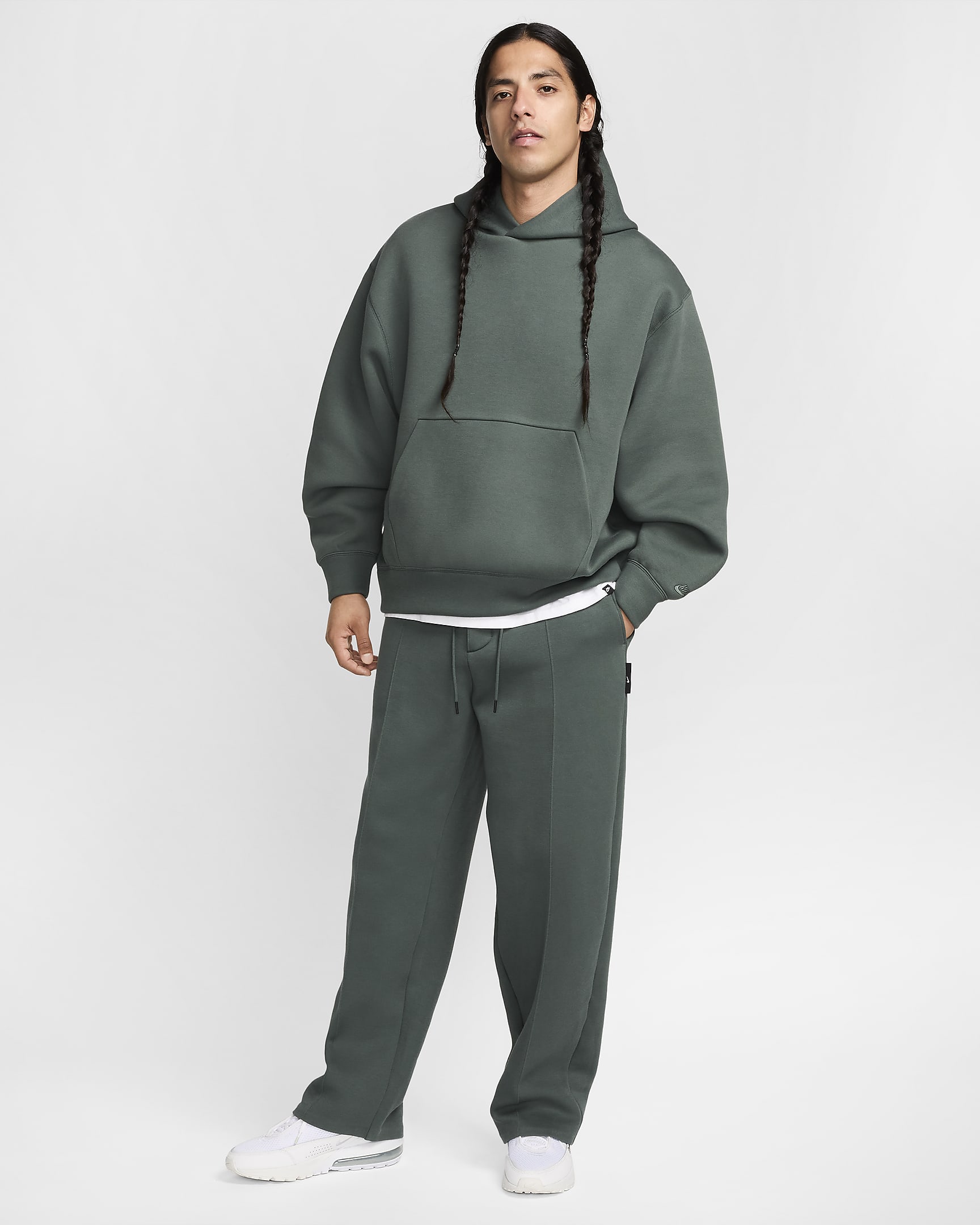 Passgenaue Nike Tech Fleece-Hose (Herren) - Vintage Green/Vintage Green