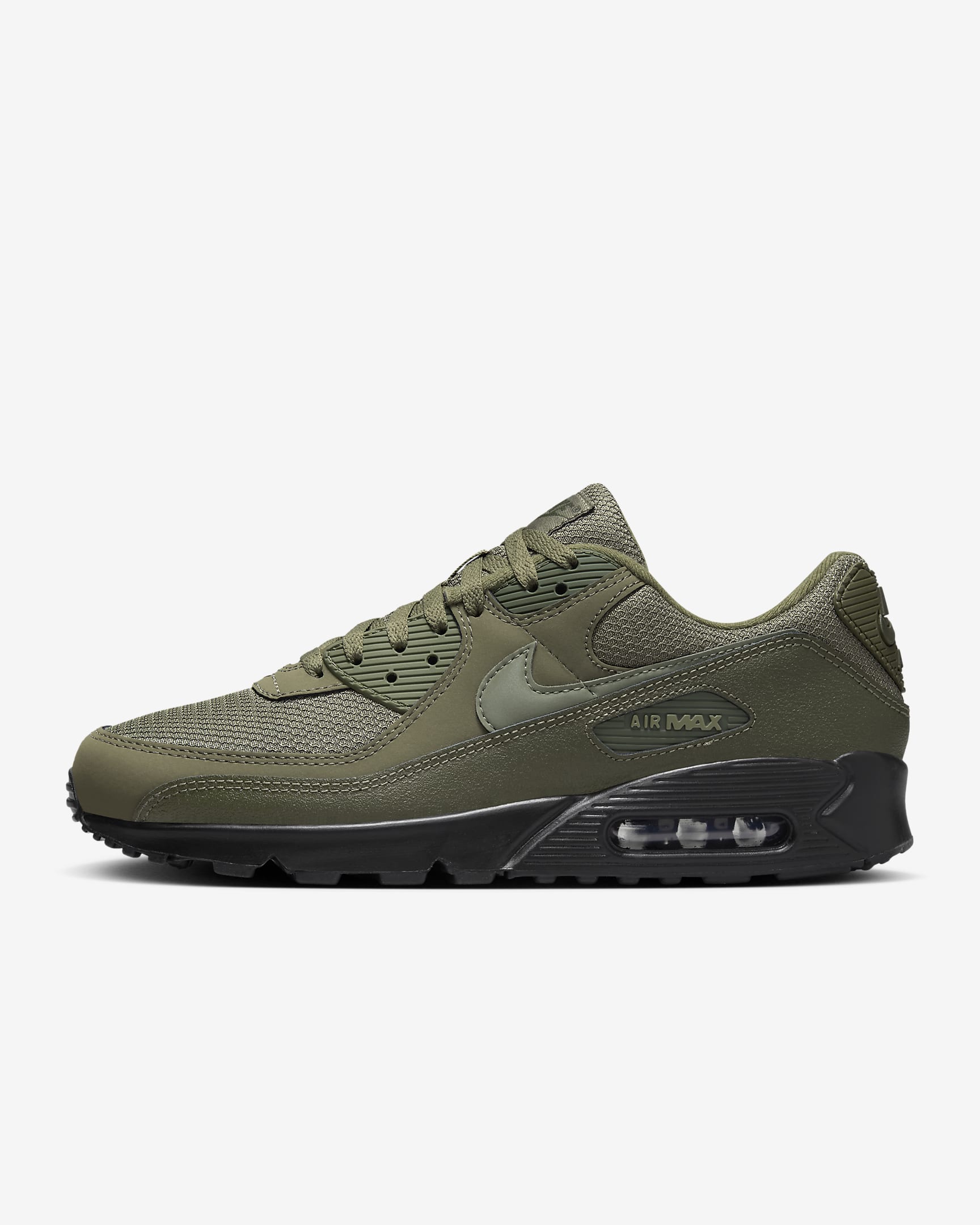 Chaussure Nike Air Max 90 pour homme - Medium Olive/Noir/Cargo Khaki