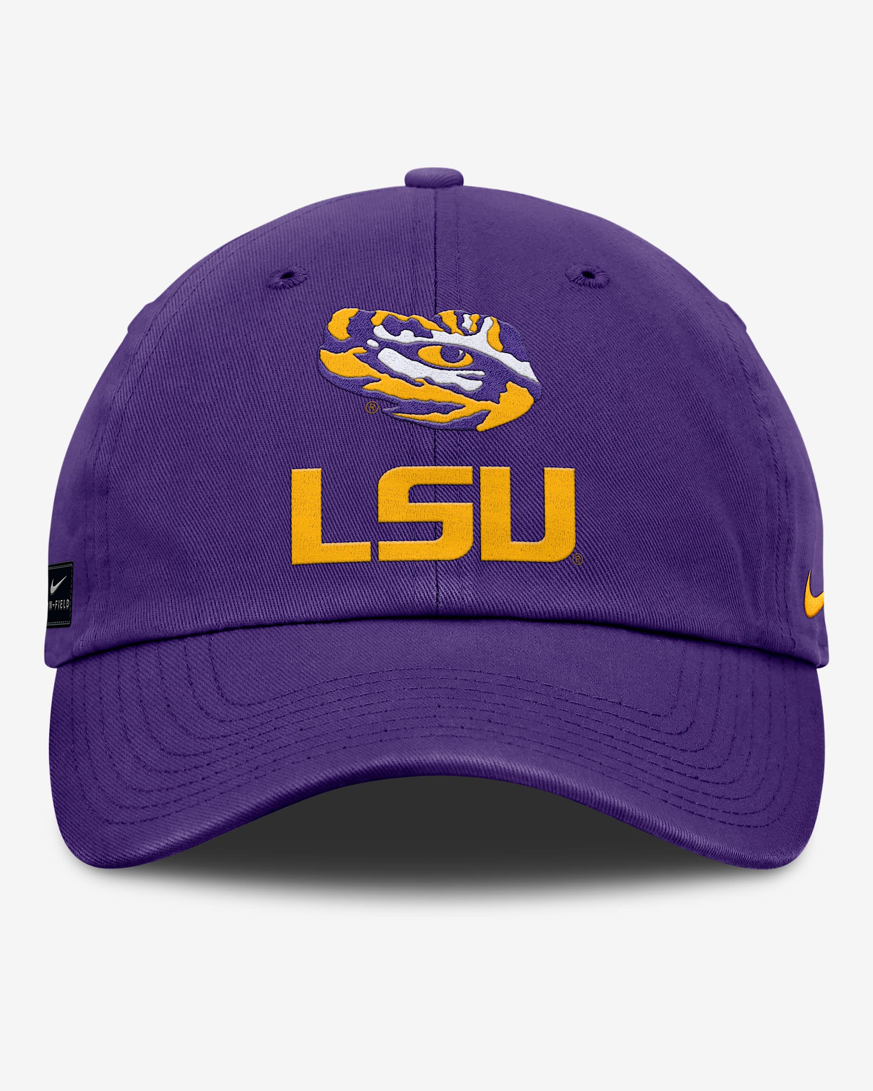 LSU Sideline Club Gameday Men's Nike College Adjustable Hat - Purple