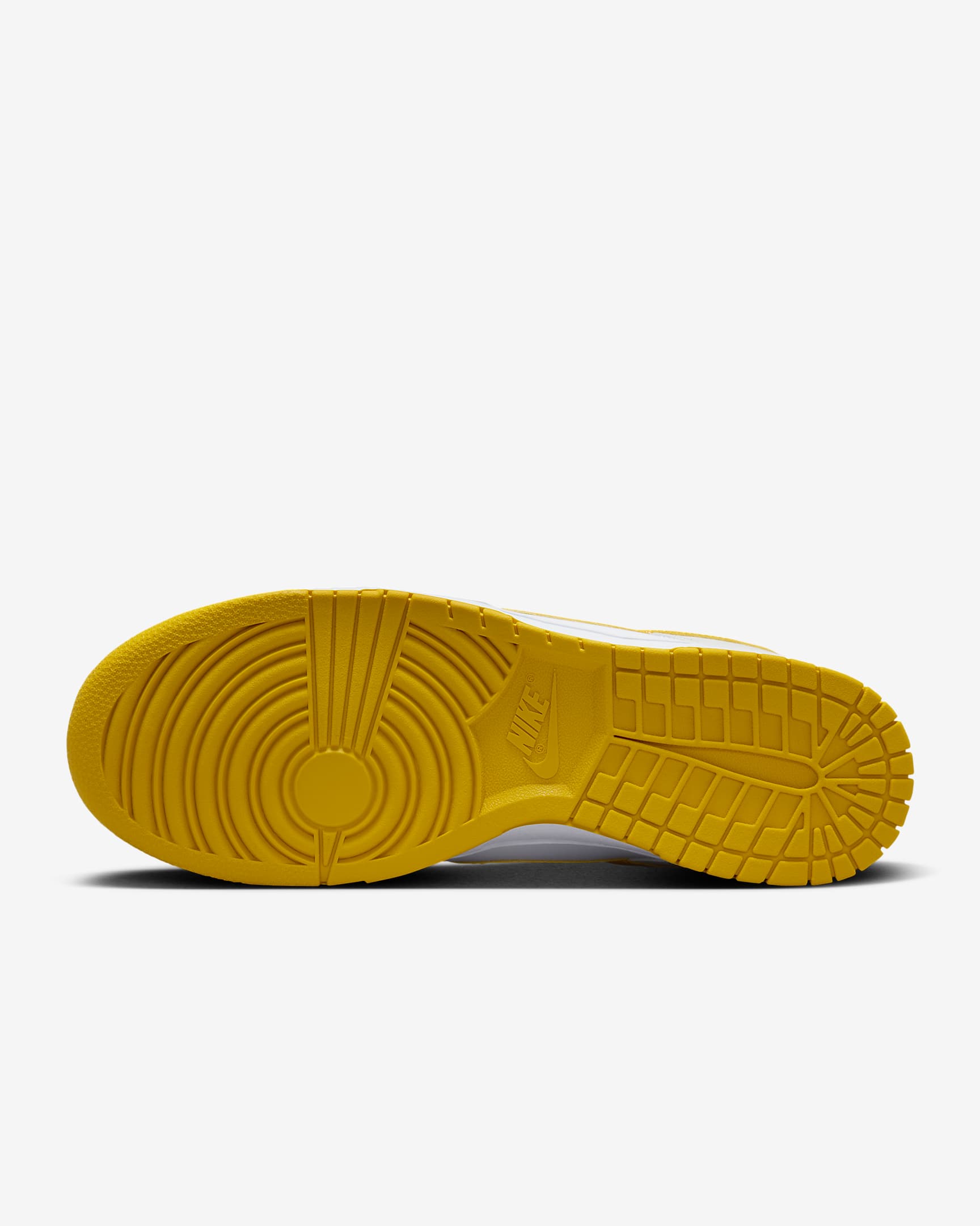 Nike Dunk Low Retro Men's Shoes - White/Summit White/University Gold
