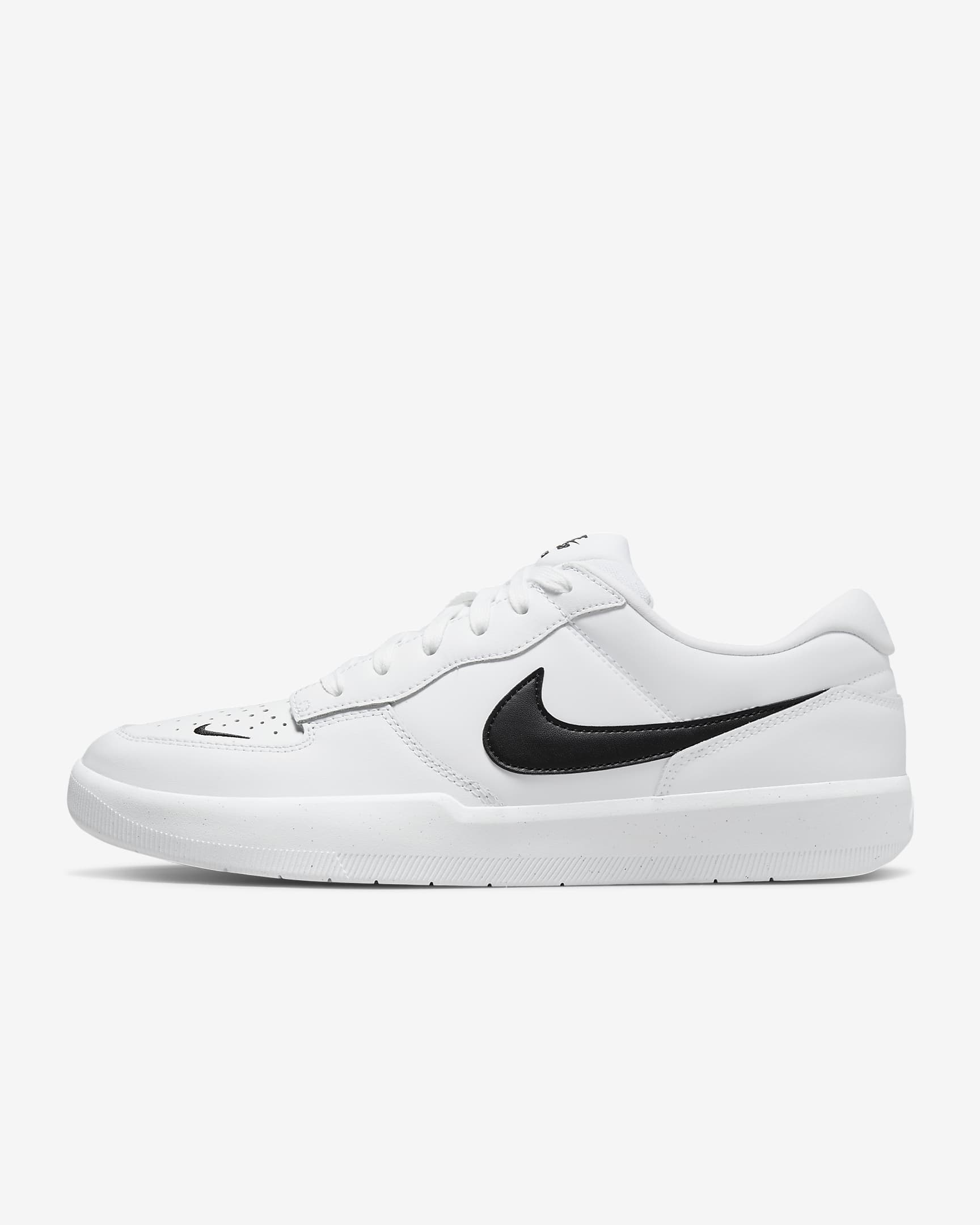 Nike SB Force 58 Premium gördeszkás cipő - Fehér/Fehér/Fehér/Fekete