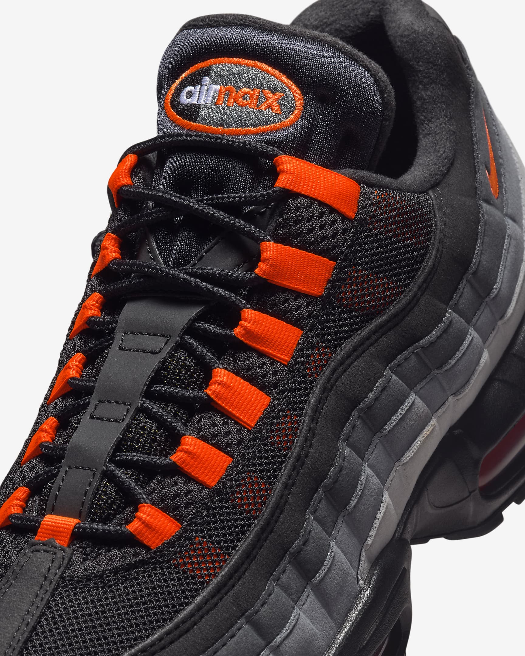 Chaussure Nike Air Max 95 pour homme - Noir/Anthracite/Smoke Grey/Hyper Crimson