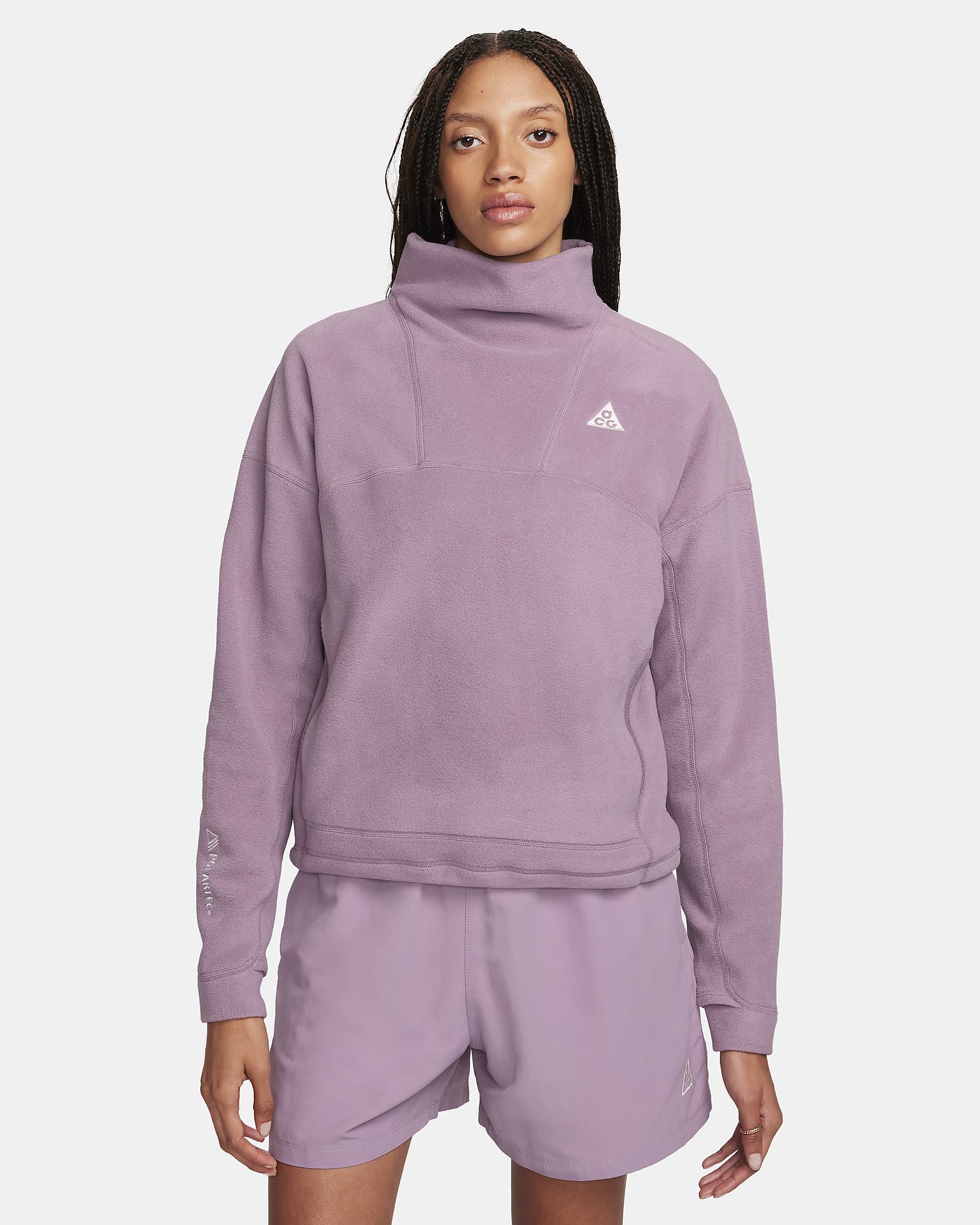 Nike ACG "Wolf Tree" Women's Top - Violet Dust/Violet Dust/Summit White