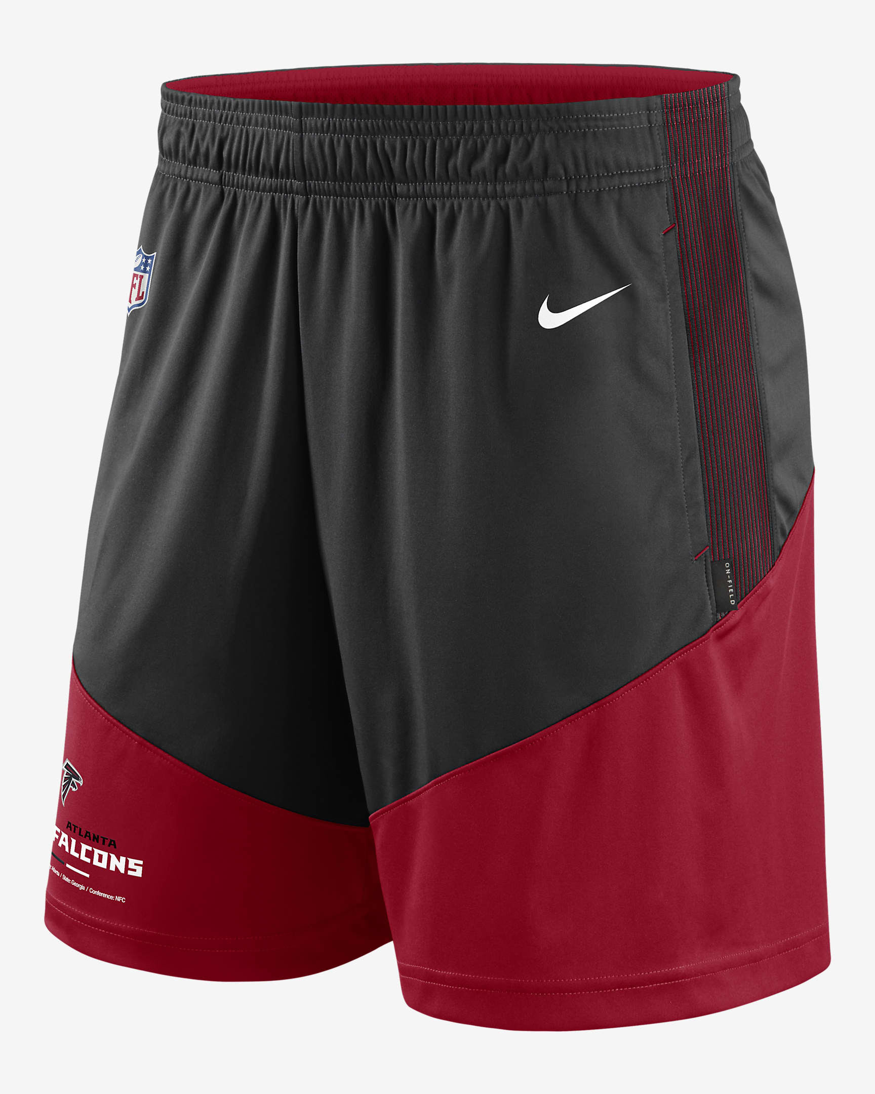 Nike Dri-FIT Primary Lockup (NFL Atlanta Falcons) Men's Shorts. Nike.com