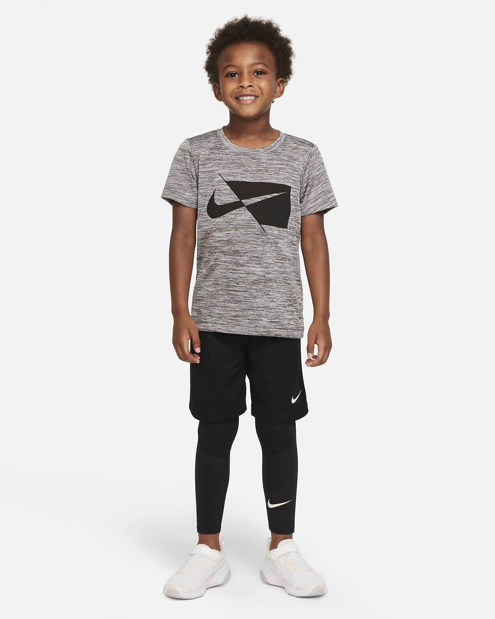 Nike Pro Little Kids' Dri-FIT Tights - Black