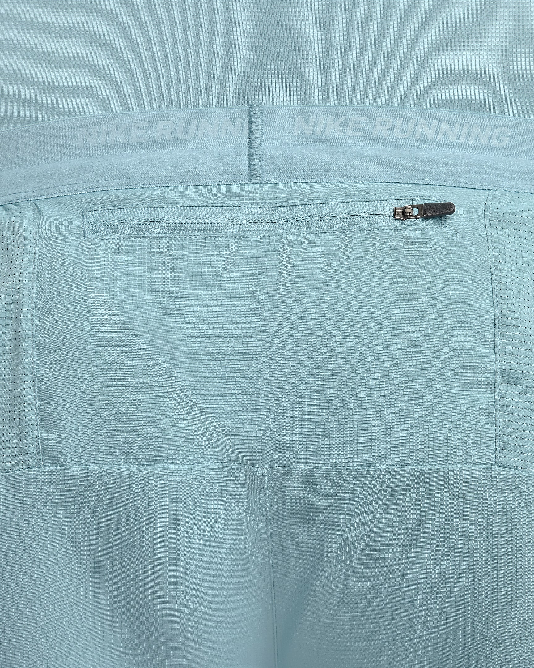 Nike Stride Men's Dri-FIT 18cm (approx.) Brief-Lined Running Shorts - Denim Turquoise/Black