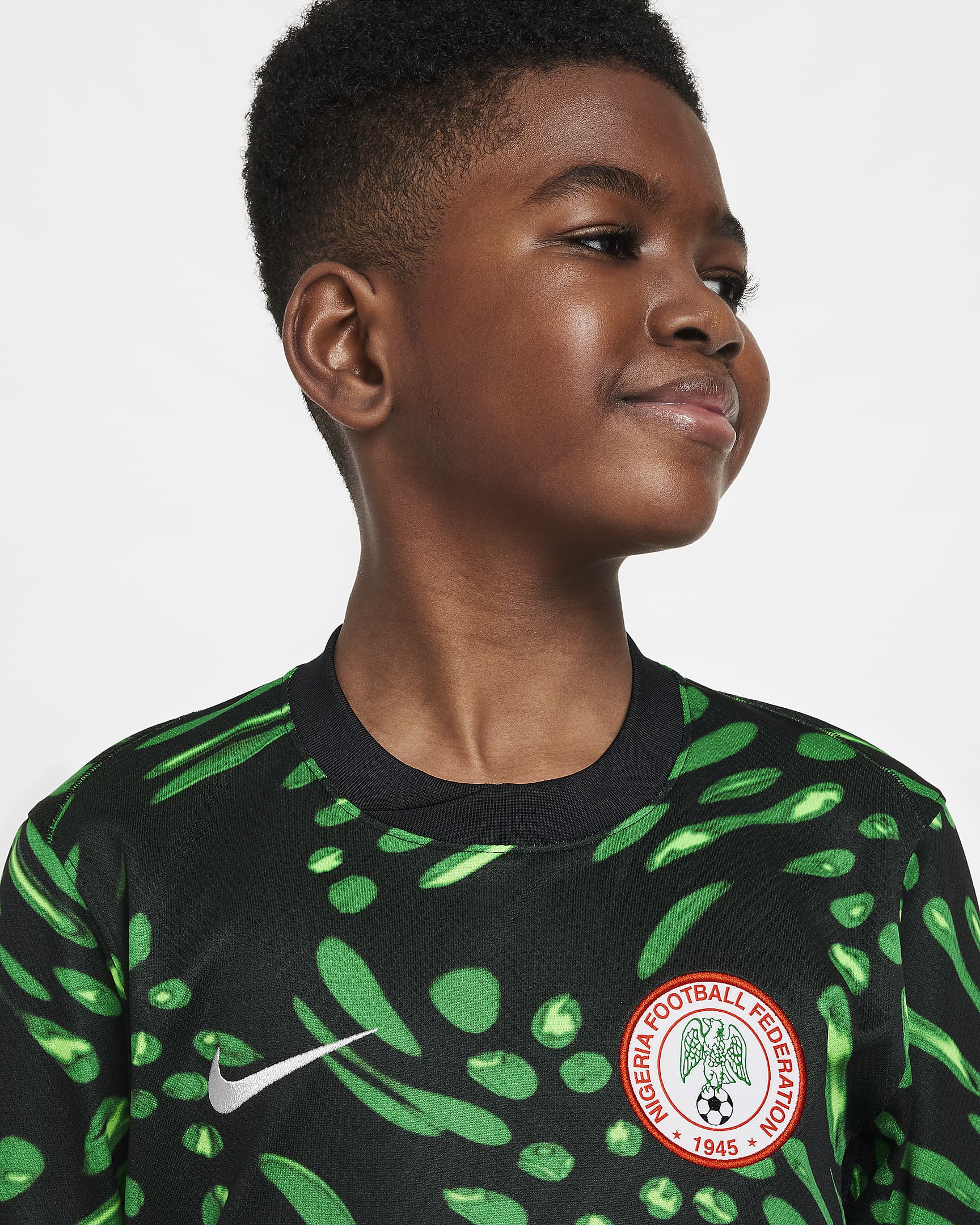 Nigeria 2024 Stadium Away Older Kids' Nike Dri-fit Football Replica 