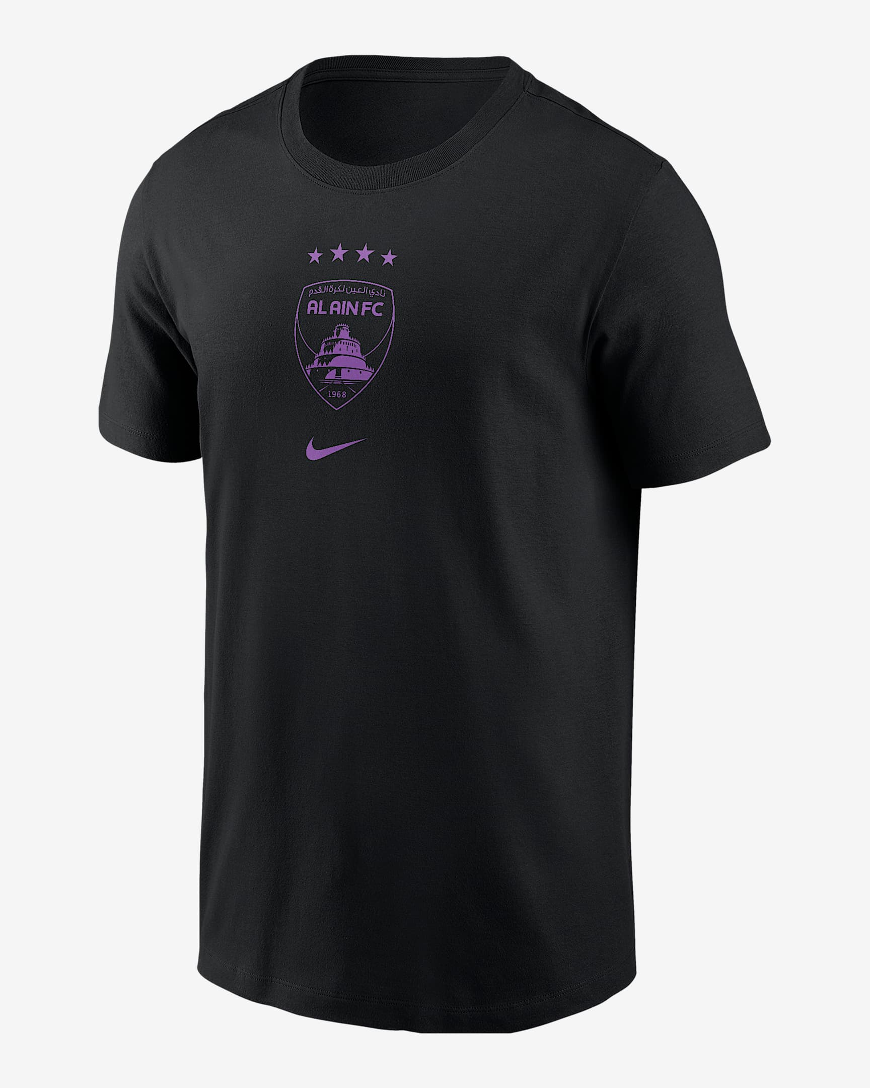 Playera de fútbol Nike para hombre Al Ain FC Core - Negro
