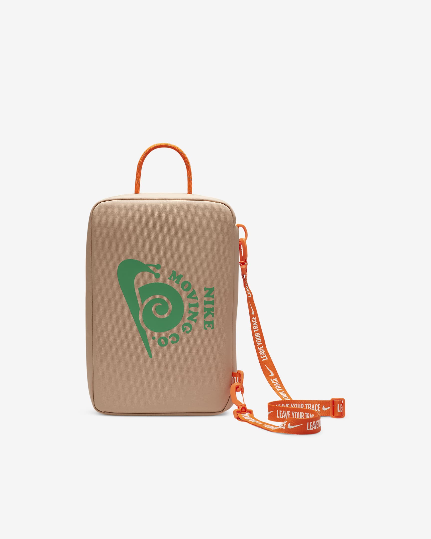 Nike Shoe Box Bag (12L) - Hemp/Safety Orange/Stadium Green