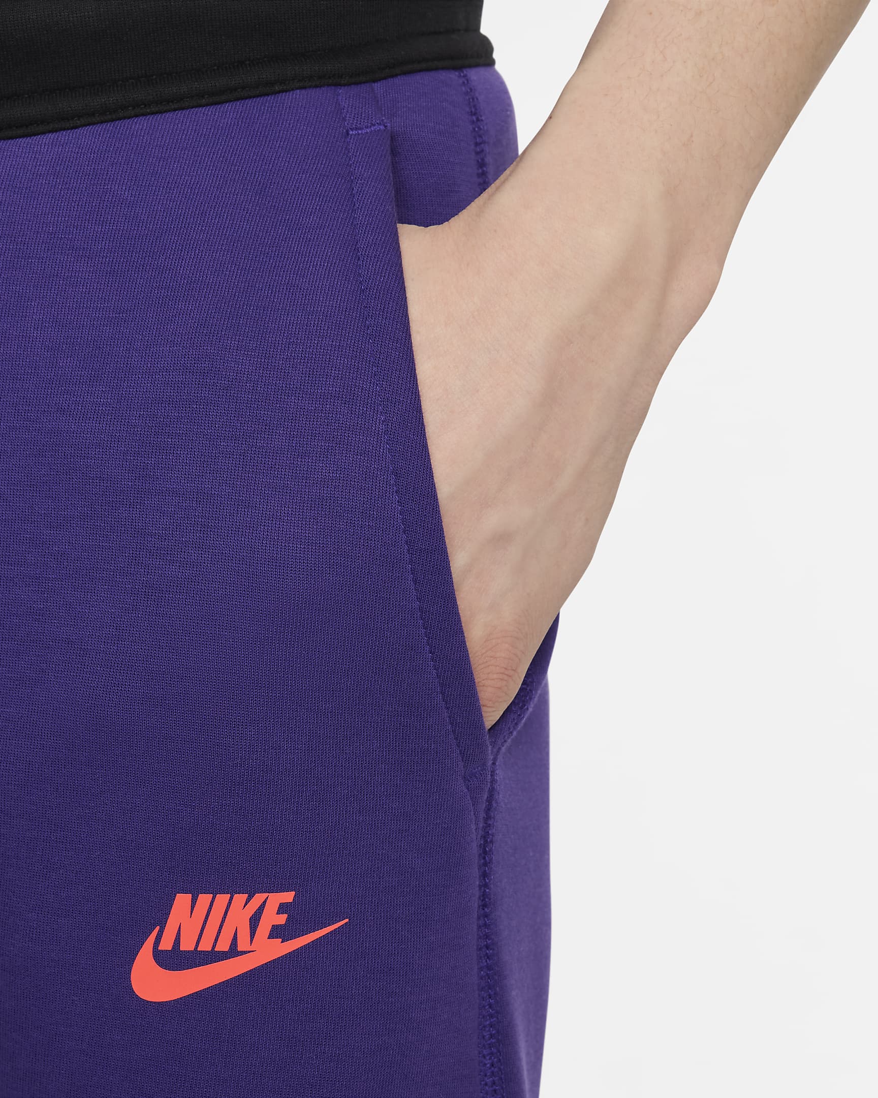 Pantalon de jogging Nike Sportswear Tech Fleece pour homme - Field Purple/Noir