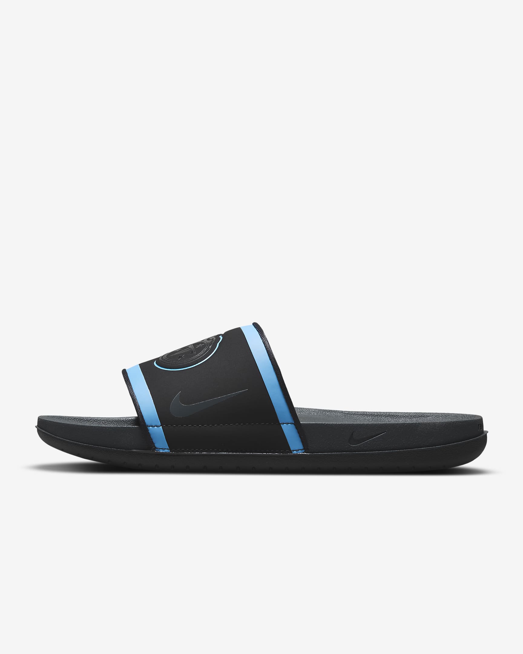 Nike Offcourt (NFL Tennessee Titans) Slide - Black/Coast/College Navy/Anthracite