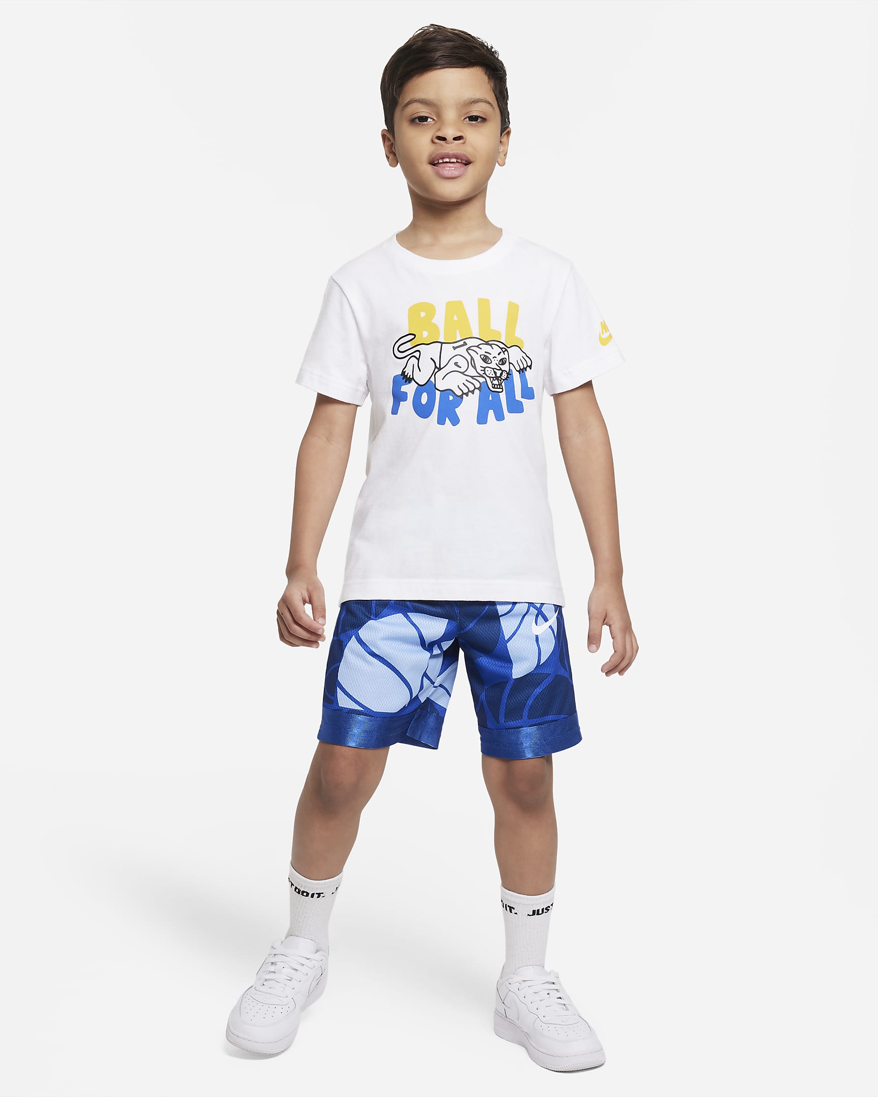 Nike Dri-FIT Elite Printed Shorts Little Kids' Shorts. Nike.com