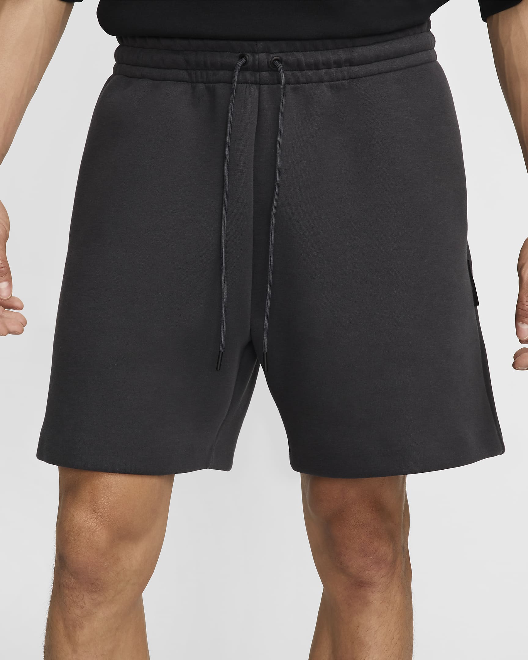 Shorts de tejido Fleece para hombre Nike Tech - Antracita/Antracita