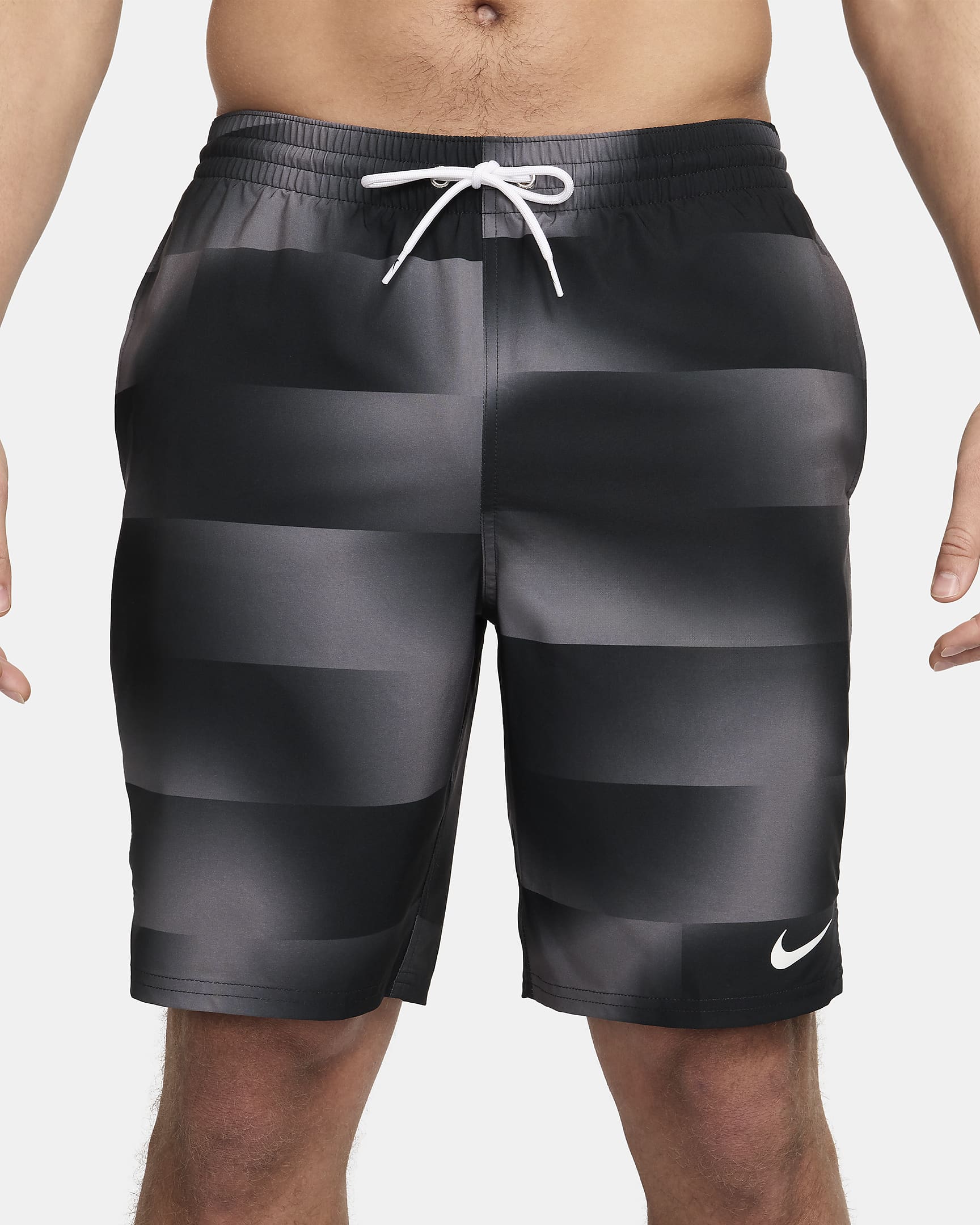 Shorts de vóleibol de 23 cm para hombre - Negro