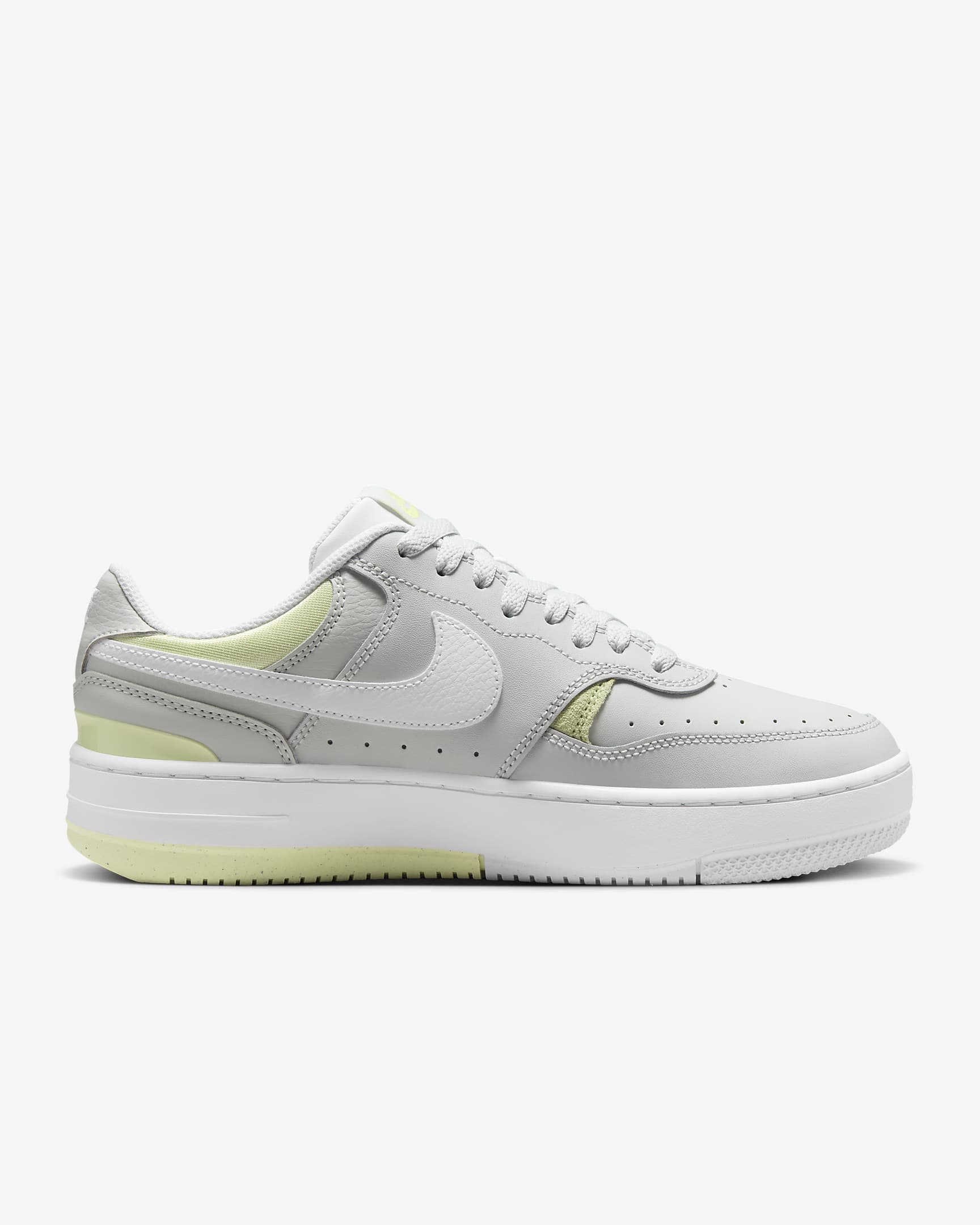 Nike Gamma Force Women's Shoes - Light Silver/Life Lime/White