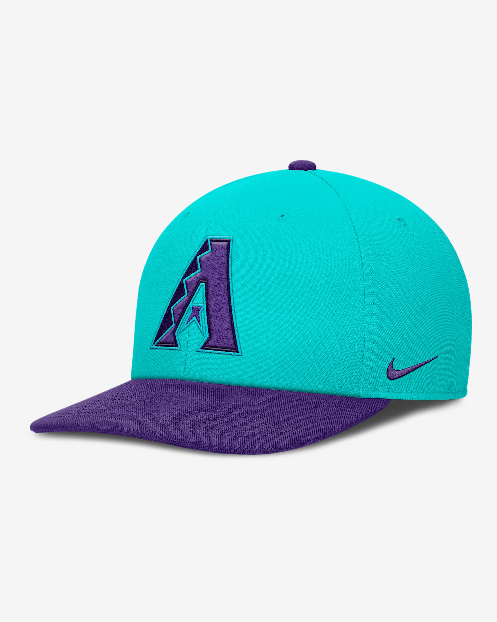 Gorra Nike Dri-FIT de la MLB ajustable para hombre Arizona Diamondbacks City Connect Pro - Agua