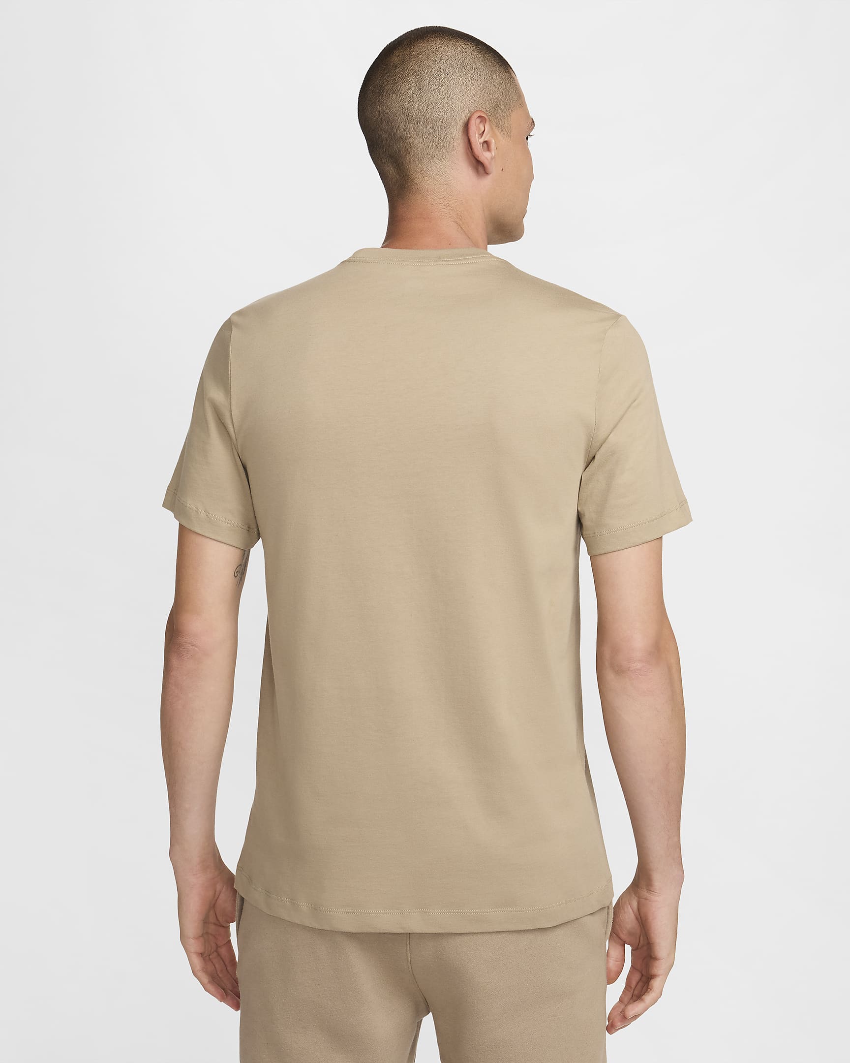 Nike Sportswear Club Men's T-Shirt - Khaki