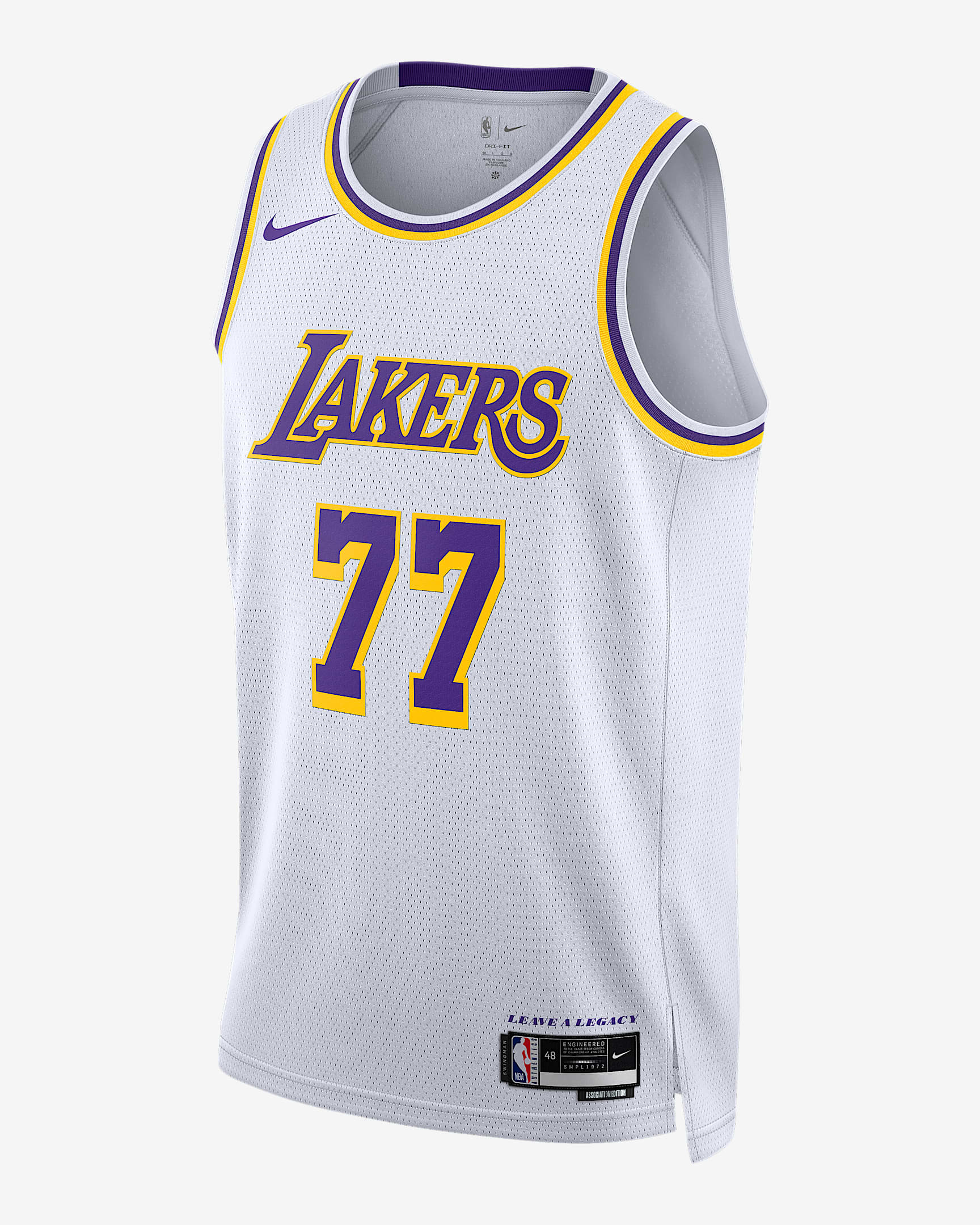 Los Angeles Lakers Association Edition 2022/23 Men's Nike Dri-FIT NBA Swingman Jersey - White