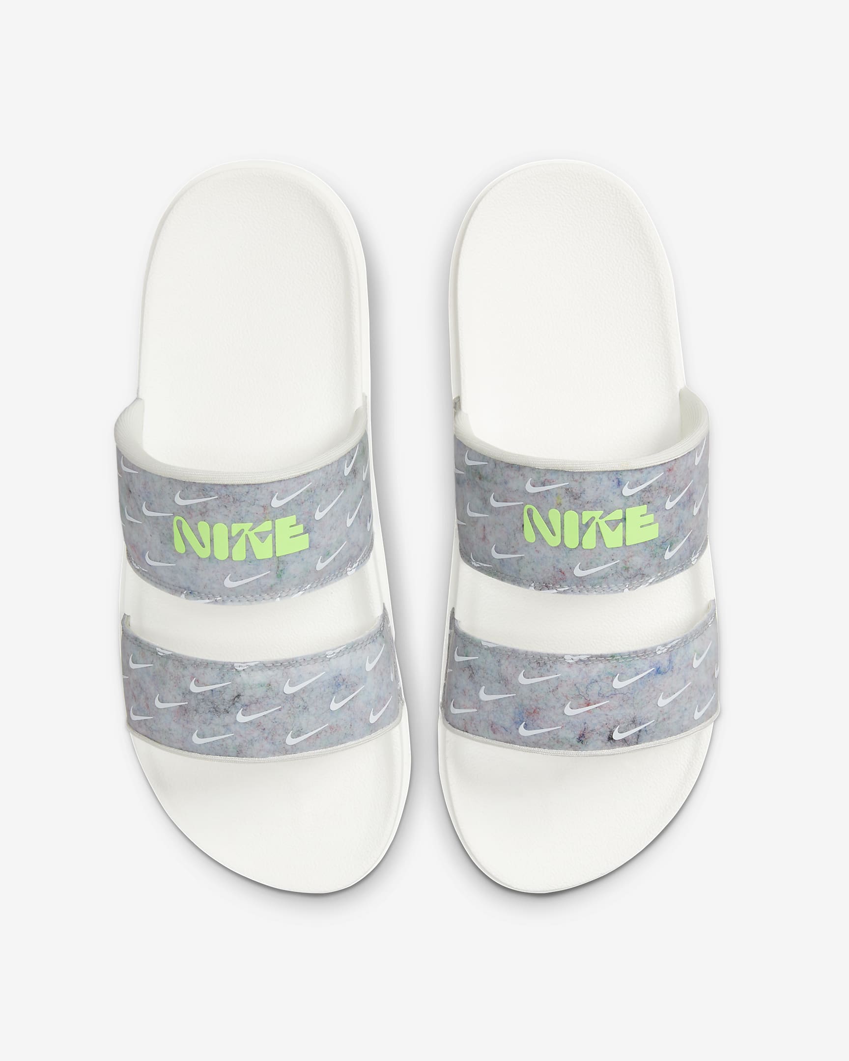 nike offcourt slide on feet