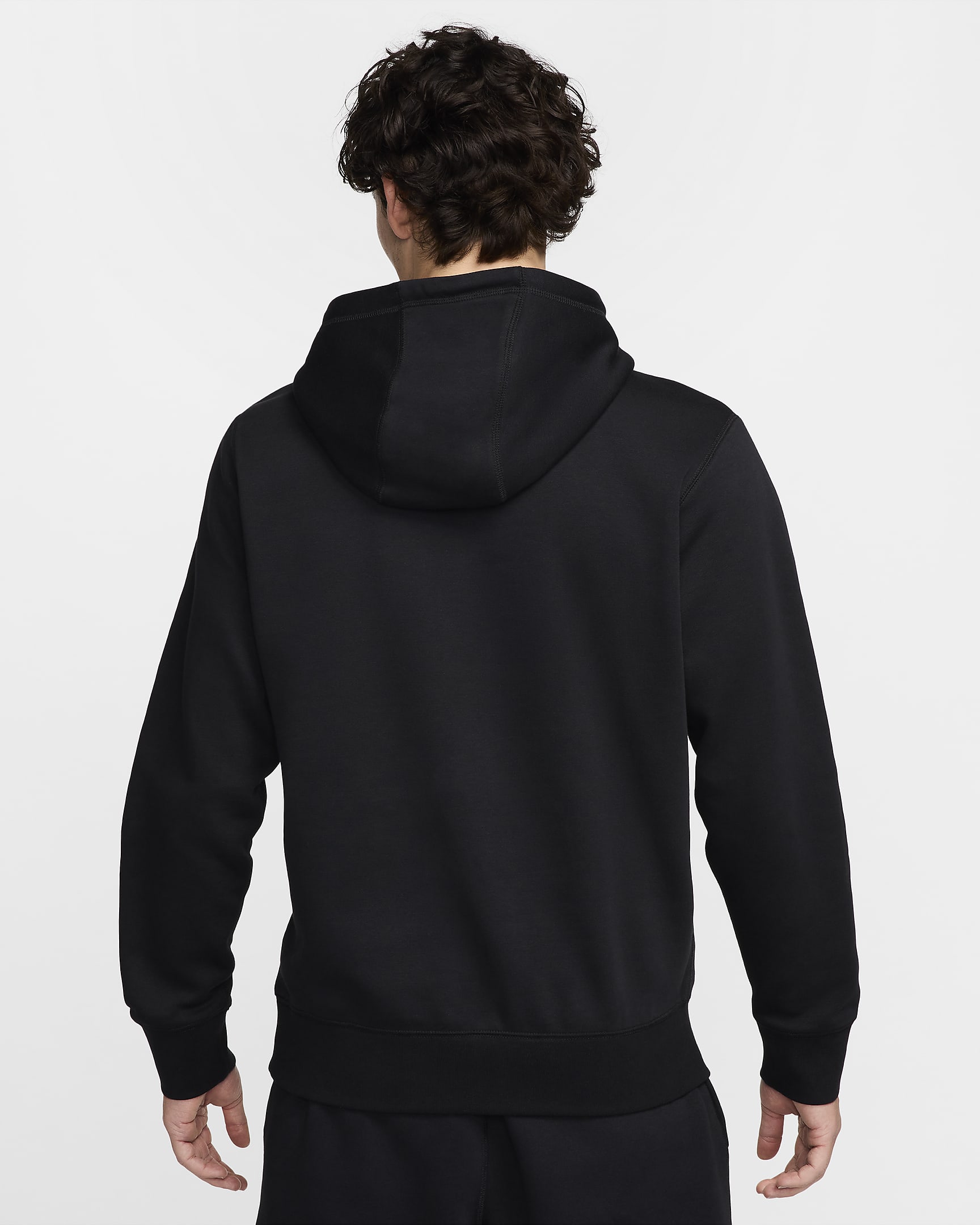 Nike Club Men's Fleece Hoodie - Black