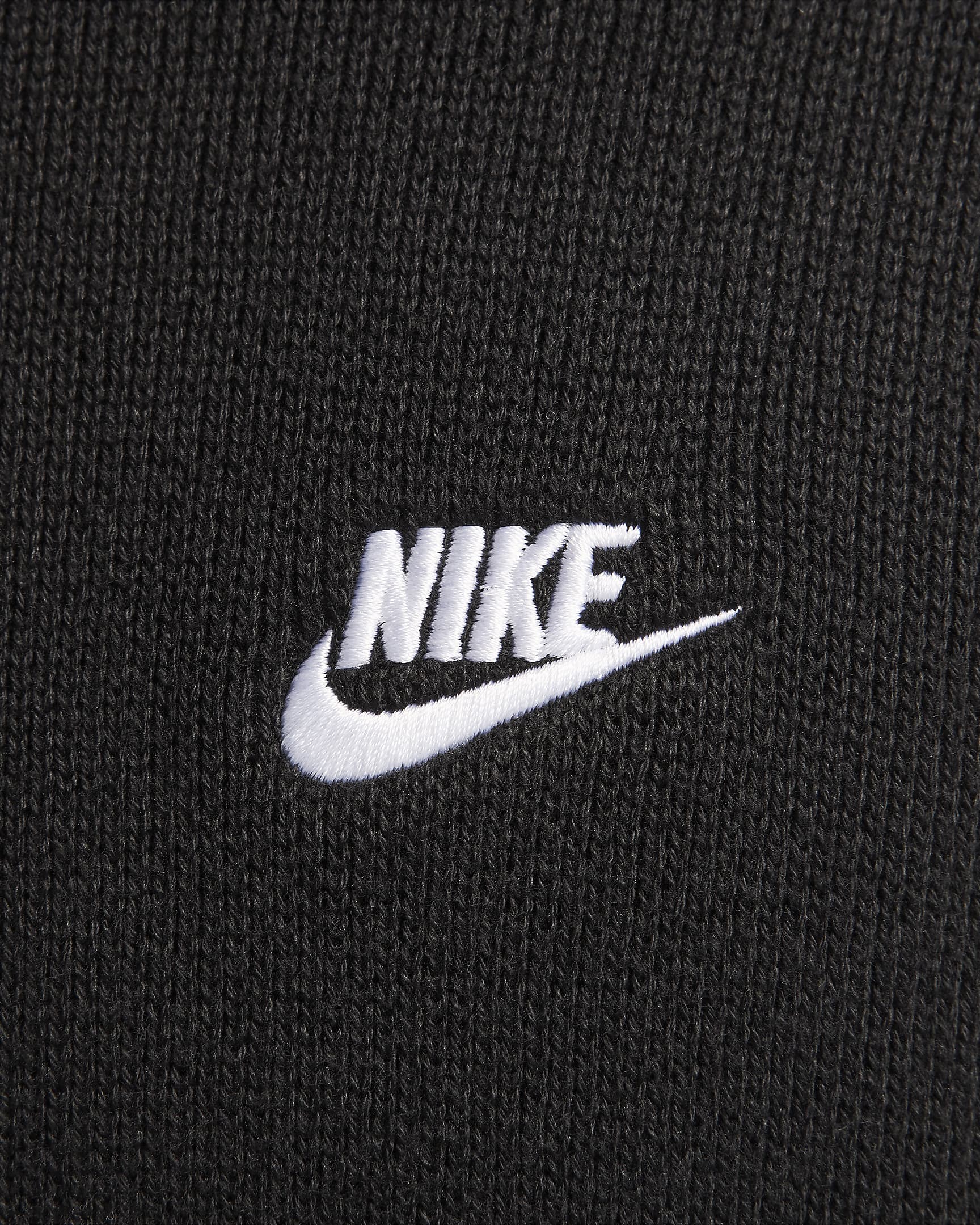 Nike Club Men's Crew-Neck Jumper - Black/White