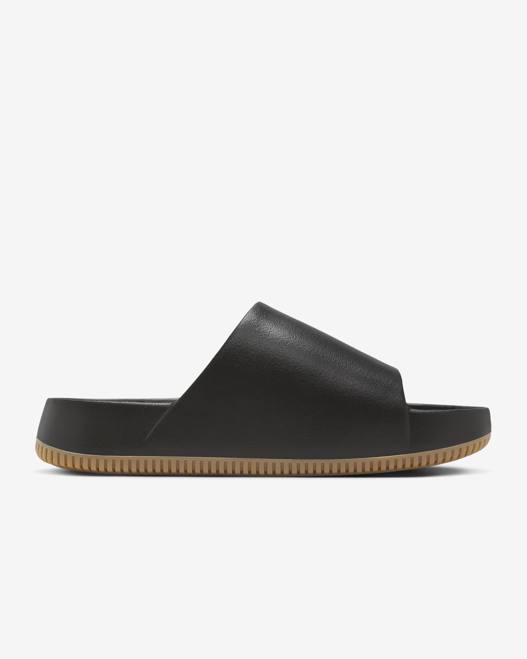 Nike Calm Men's Slides - Black/Gum Medium Brown/Black