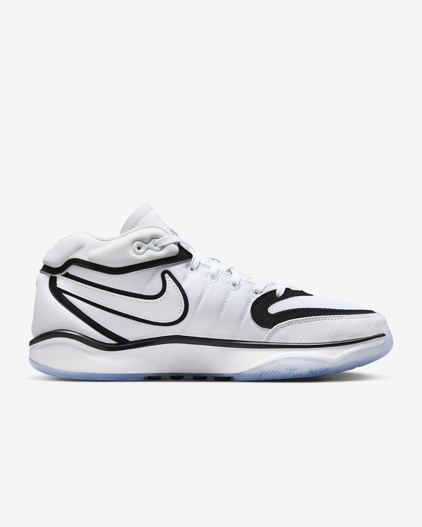 Nike G.T. Hustle 2 Basketball Shoes - White/Black