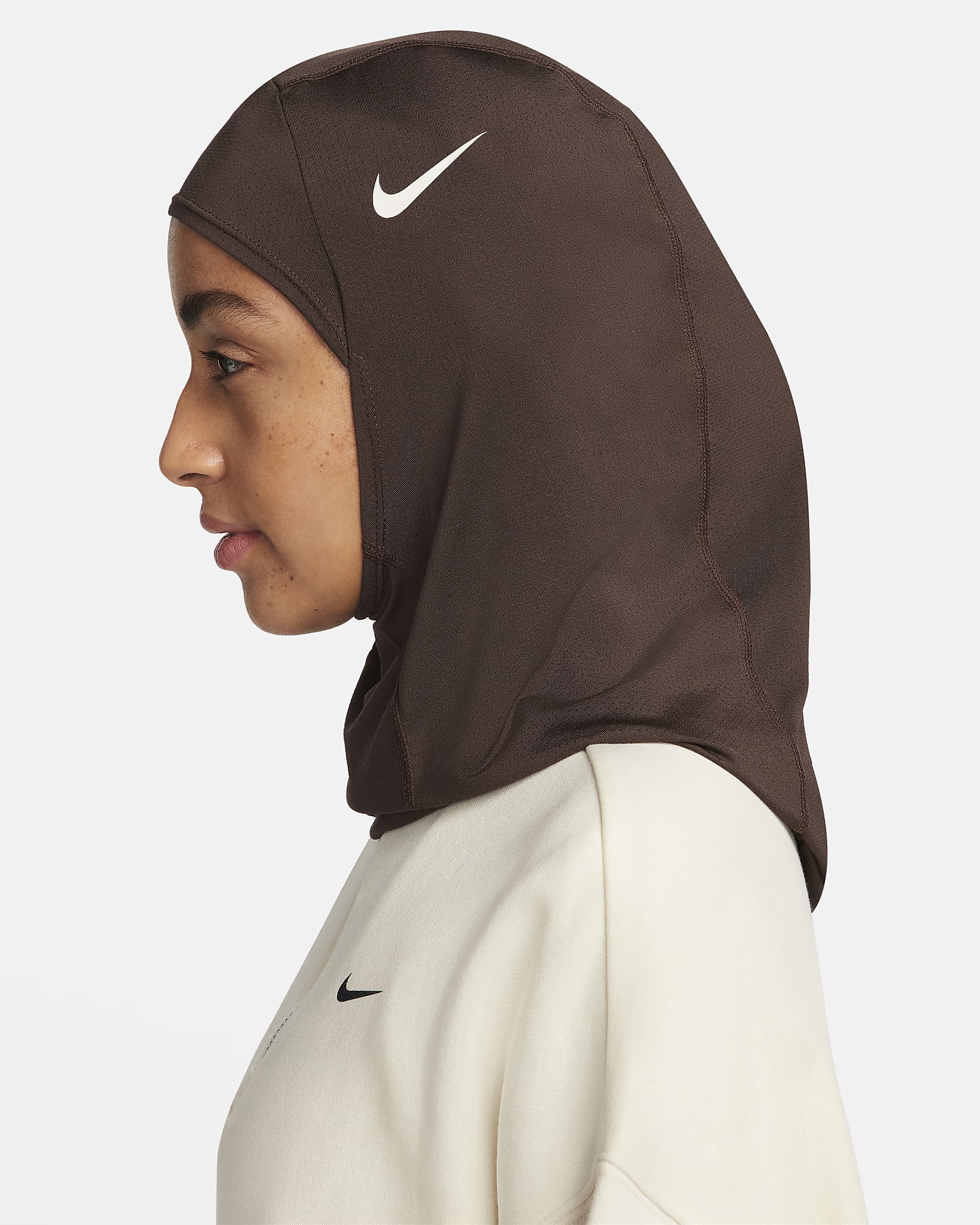 Nike Pro Hijab 2.0 - Baroque Brown/Sail