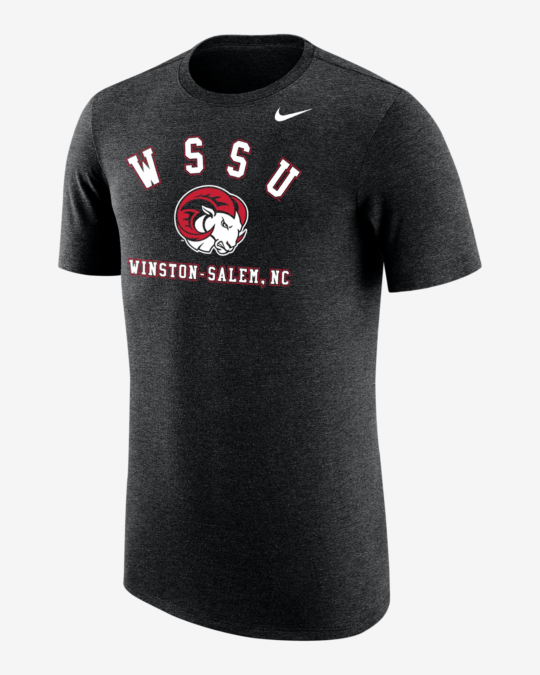 Winston-Salem Men's Nike College T-Shirt - Black