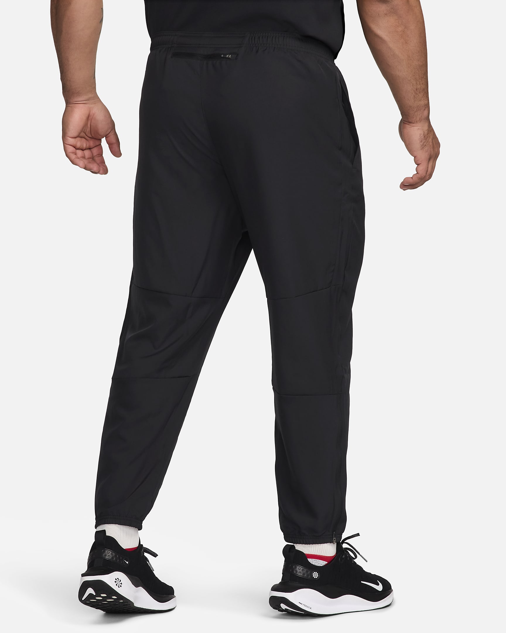 Vævede Nike Challenger Dri-FIT-løbebukser til mænd - sort/sort