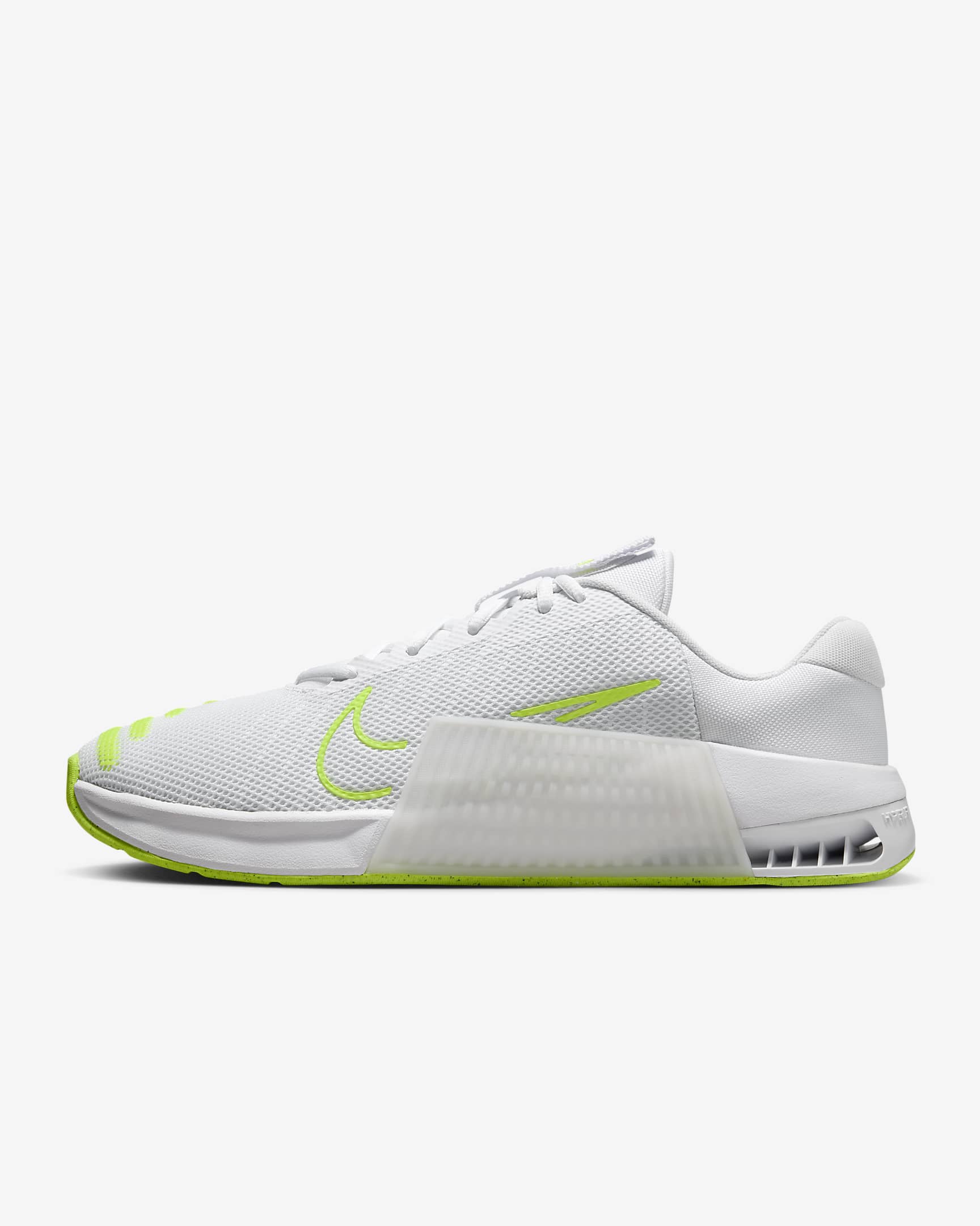 Tenis de entrenamiento para hombre Nike Metcon 9 - Blanco/Blanco/Volt