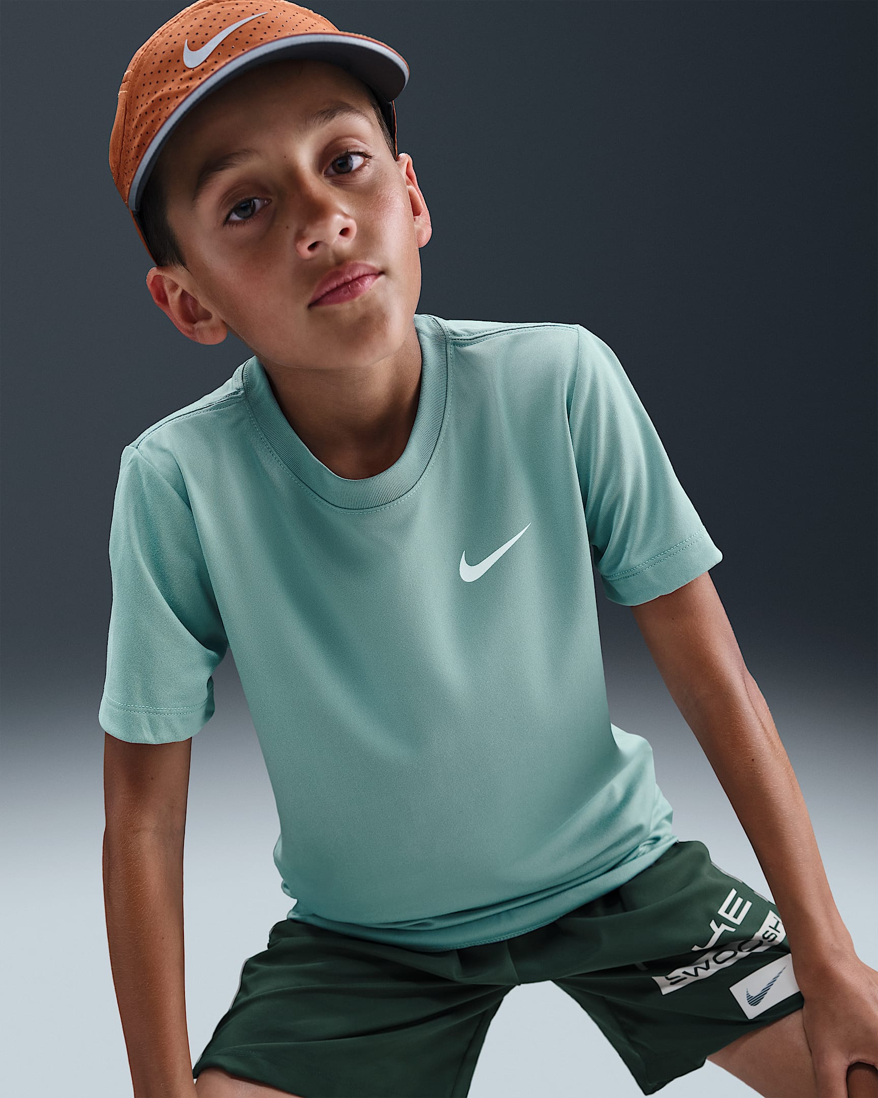Nike Legend Big Kids' Dri-FIT T-Shirt - Cannon