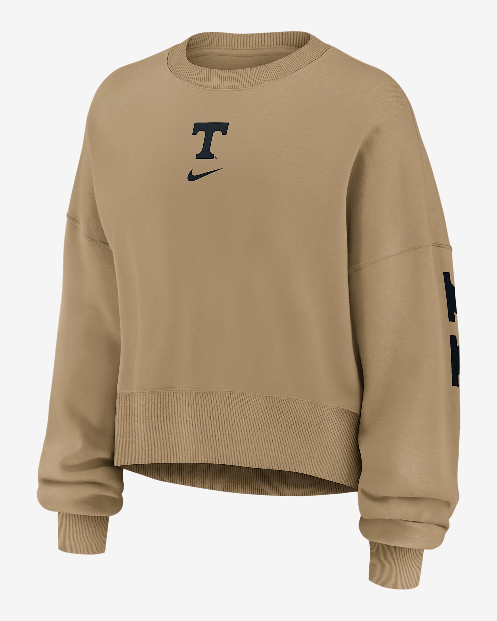 Tennessee Phoenix 2-Hit Women's Nike College Pullover Crew - Parachute Beige