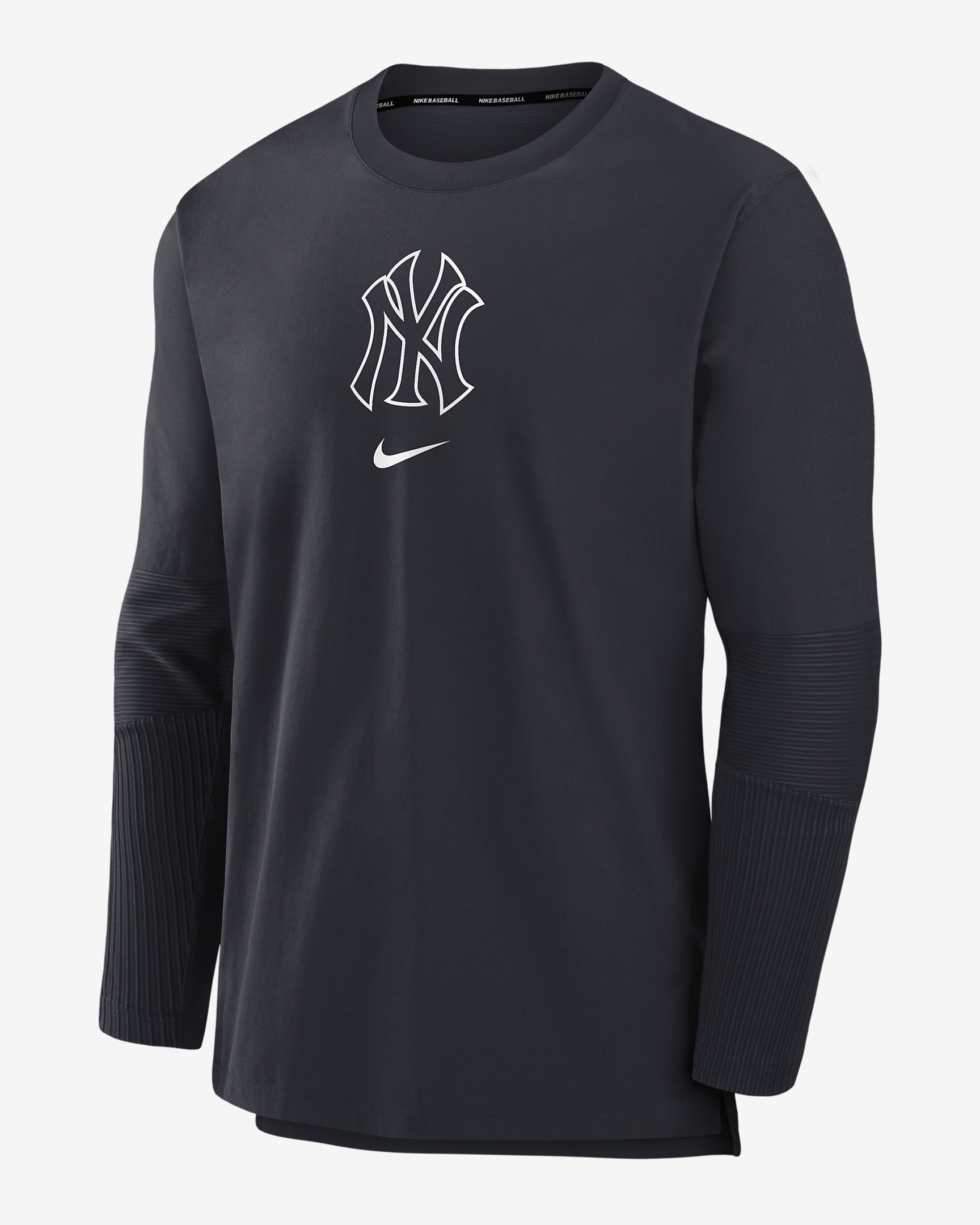 New York Yankees Authentic Collection Player Men's Nike Dri-FIT MLB Pullover Jacket - Blue