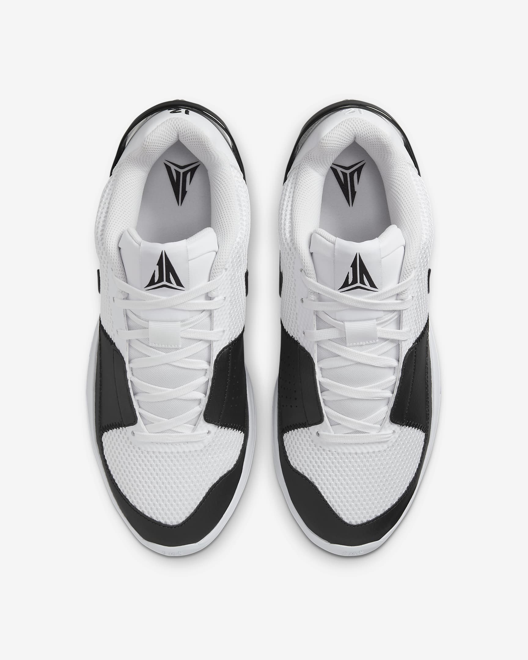 Ja 1 "White/Black" Basketball Shoes - White/White/Black