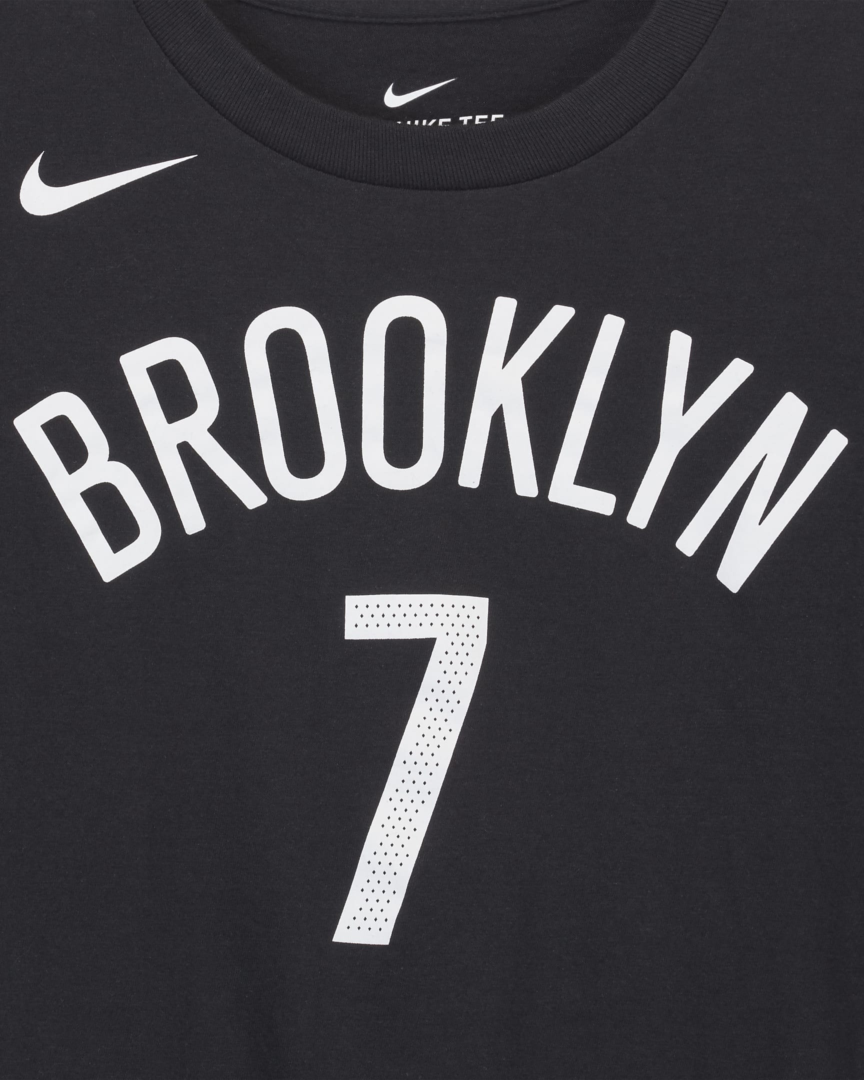 Kevin Durant Nets Nike NBA Player-T-shirt til store børn - sort