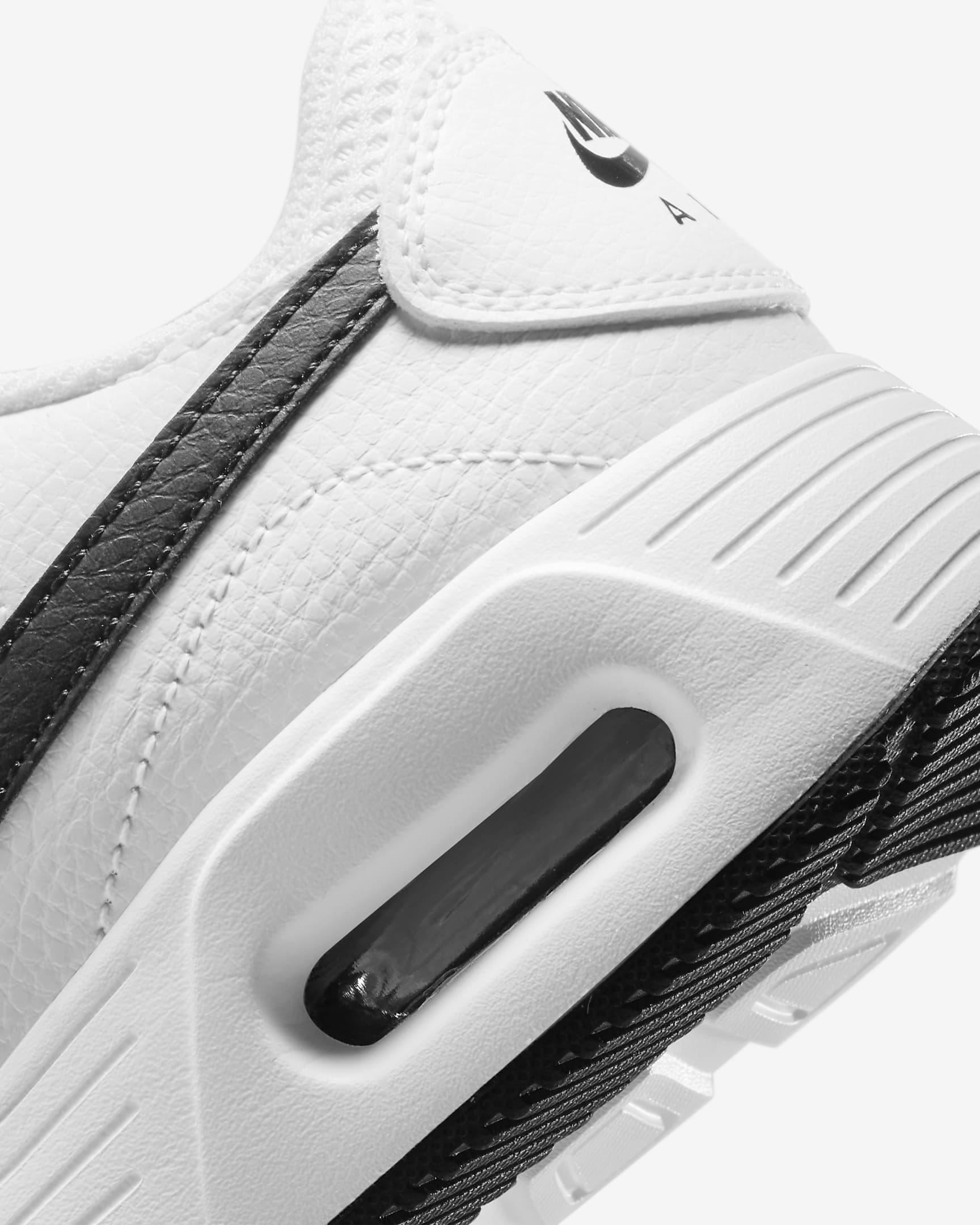 Nike Air Max SC Older Kids' Shoe - White/White/Black