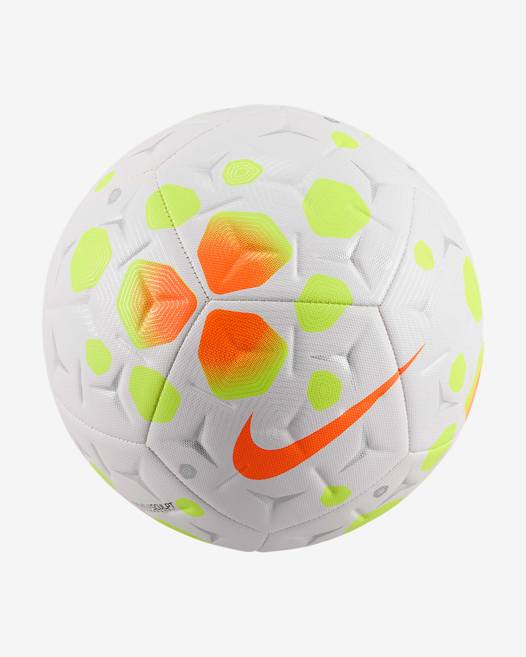 Nike Academy Soccer Ball - White/Volt/Hyper Crimson