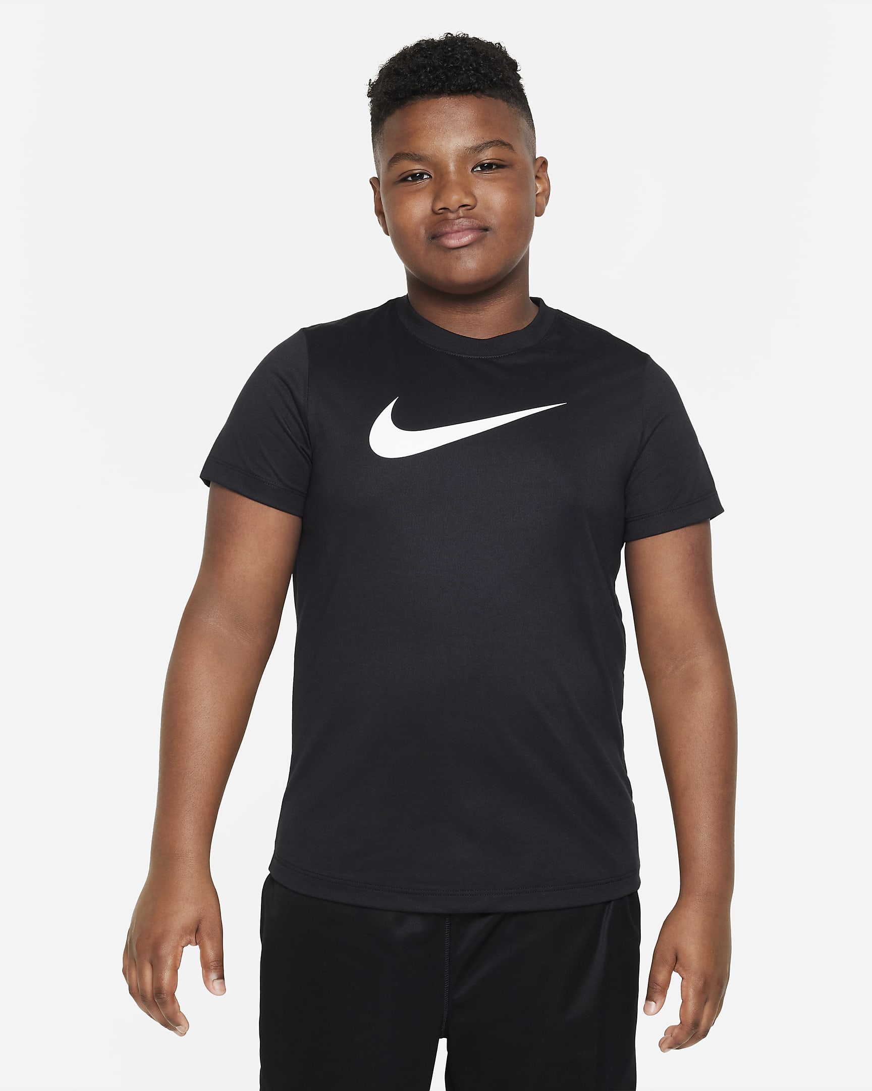 Playera de entrenamiento para niño talla grande Nike Dri-FIT (talla ...