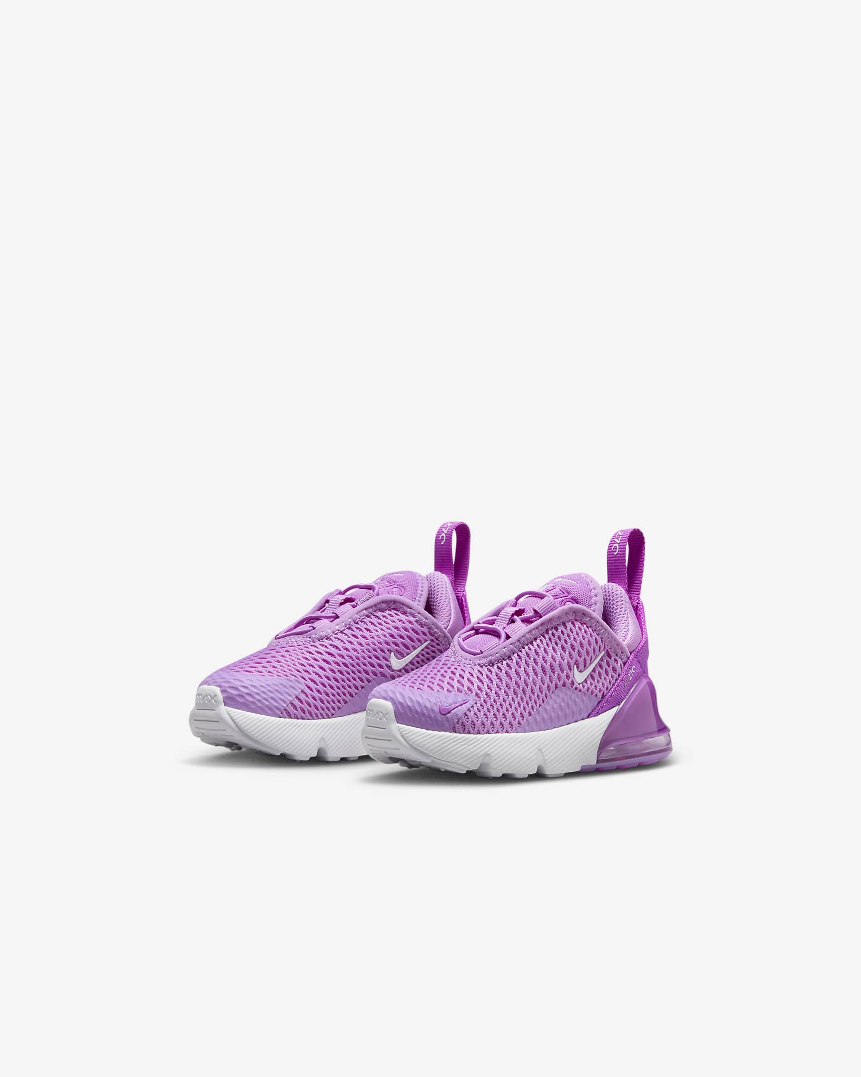 Nike Air Max 270 Baby/Toddler Shoe - Rush Fuchsia/Fuchsia Dream/White/White