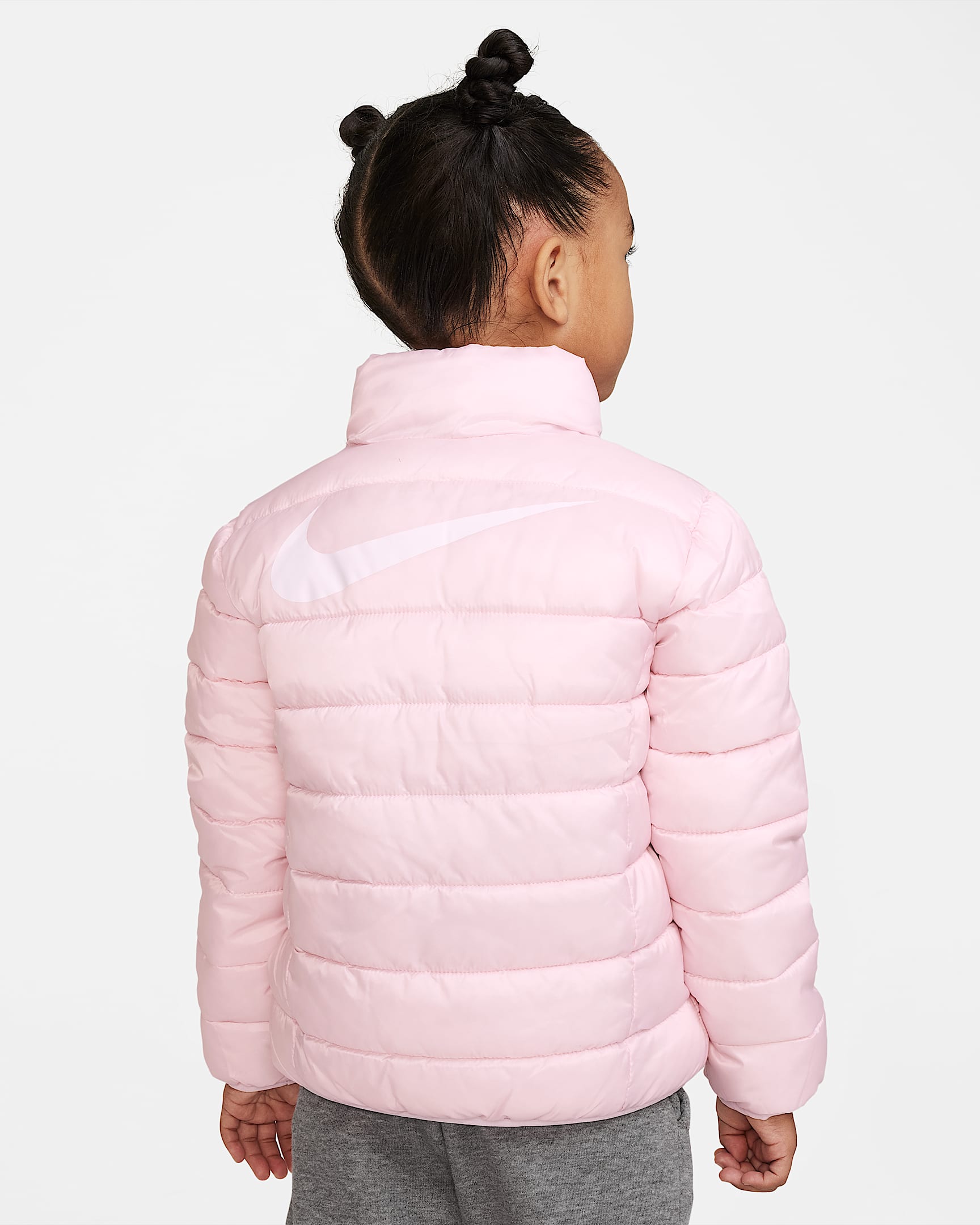 Nike Solid Puffer Jacket Little Kids' Jacket.